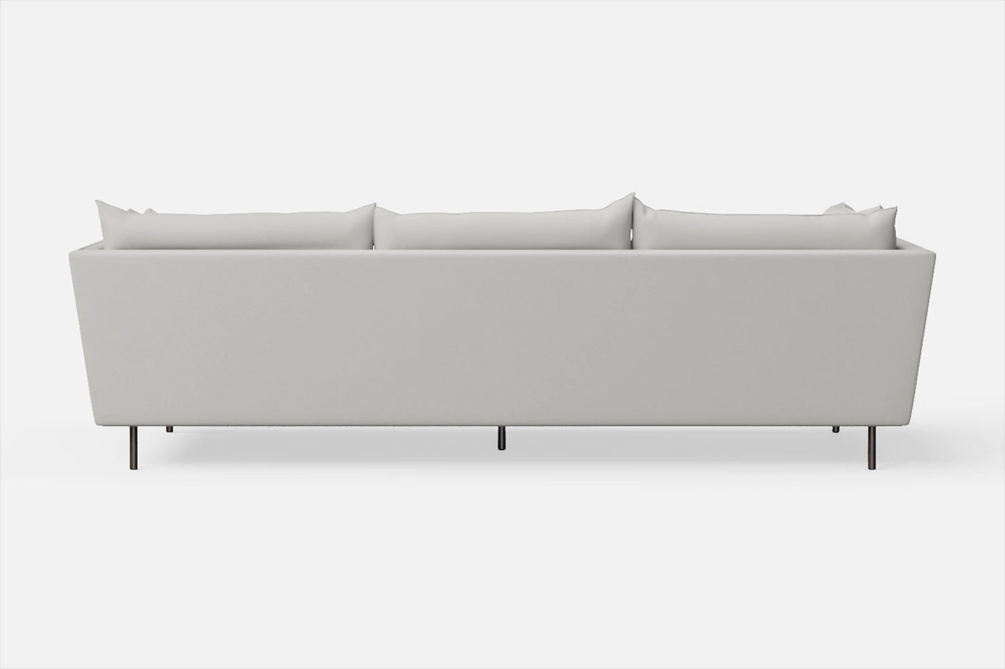 Pistoia 4 Seater Sofa White Leather