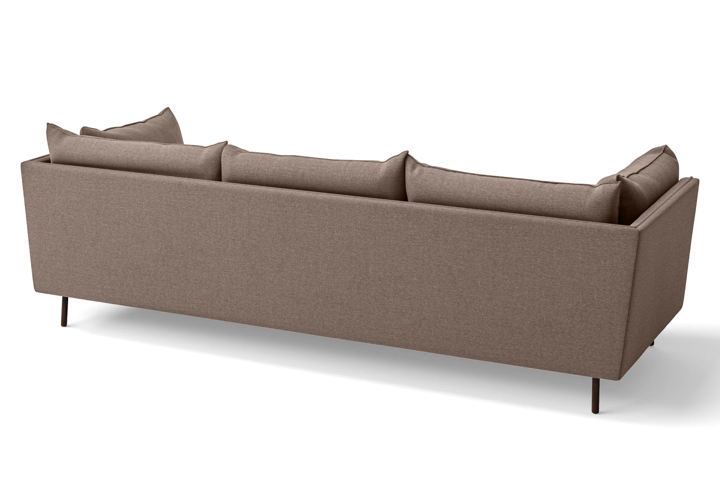 Pistoia 4 Seater Sofa Caramel Linen Fabric