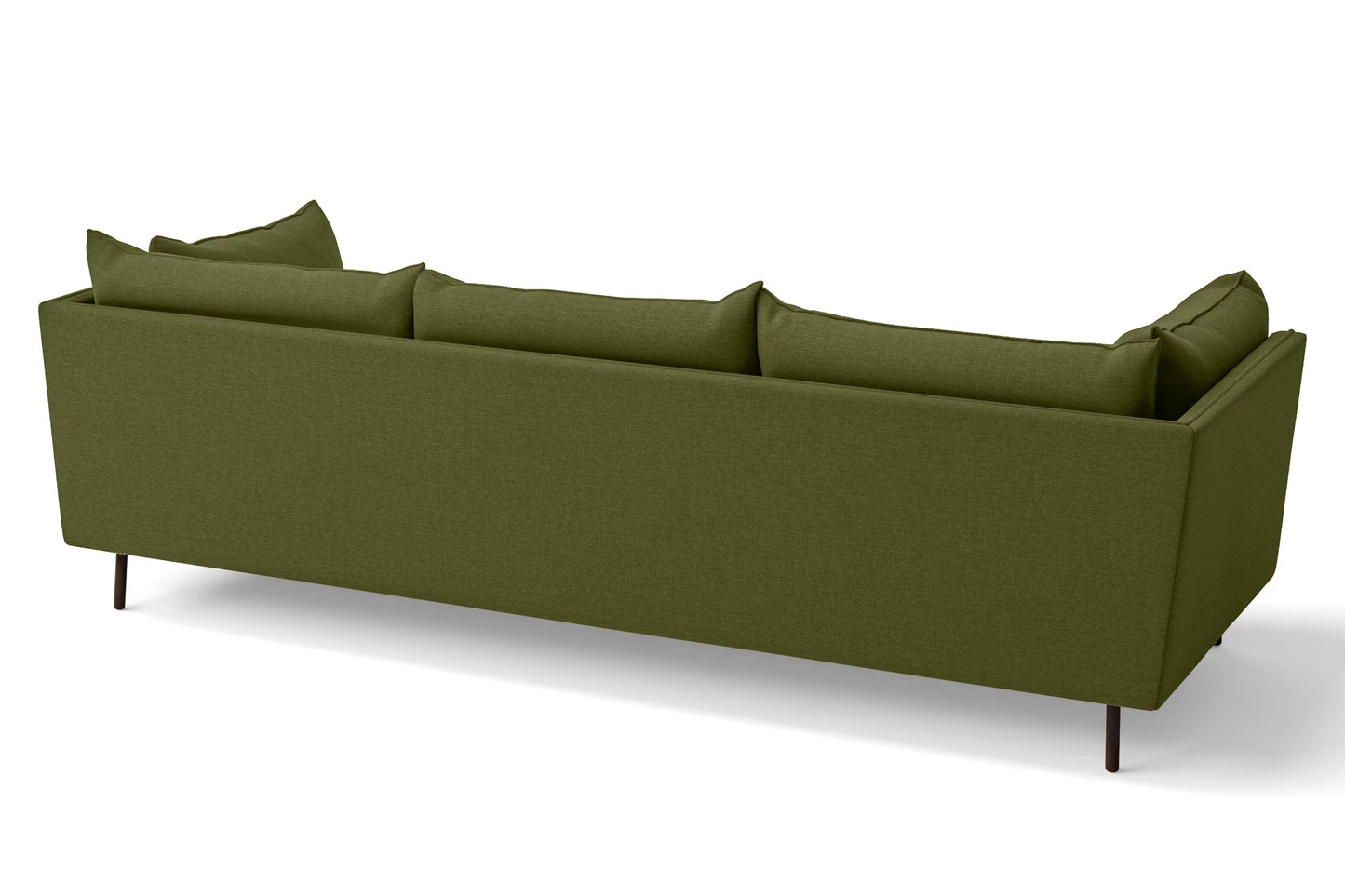 Pistoia 4 Seater Sofa Olive Linen Fabric