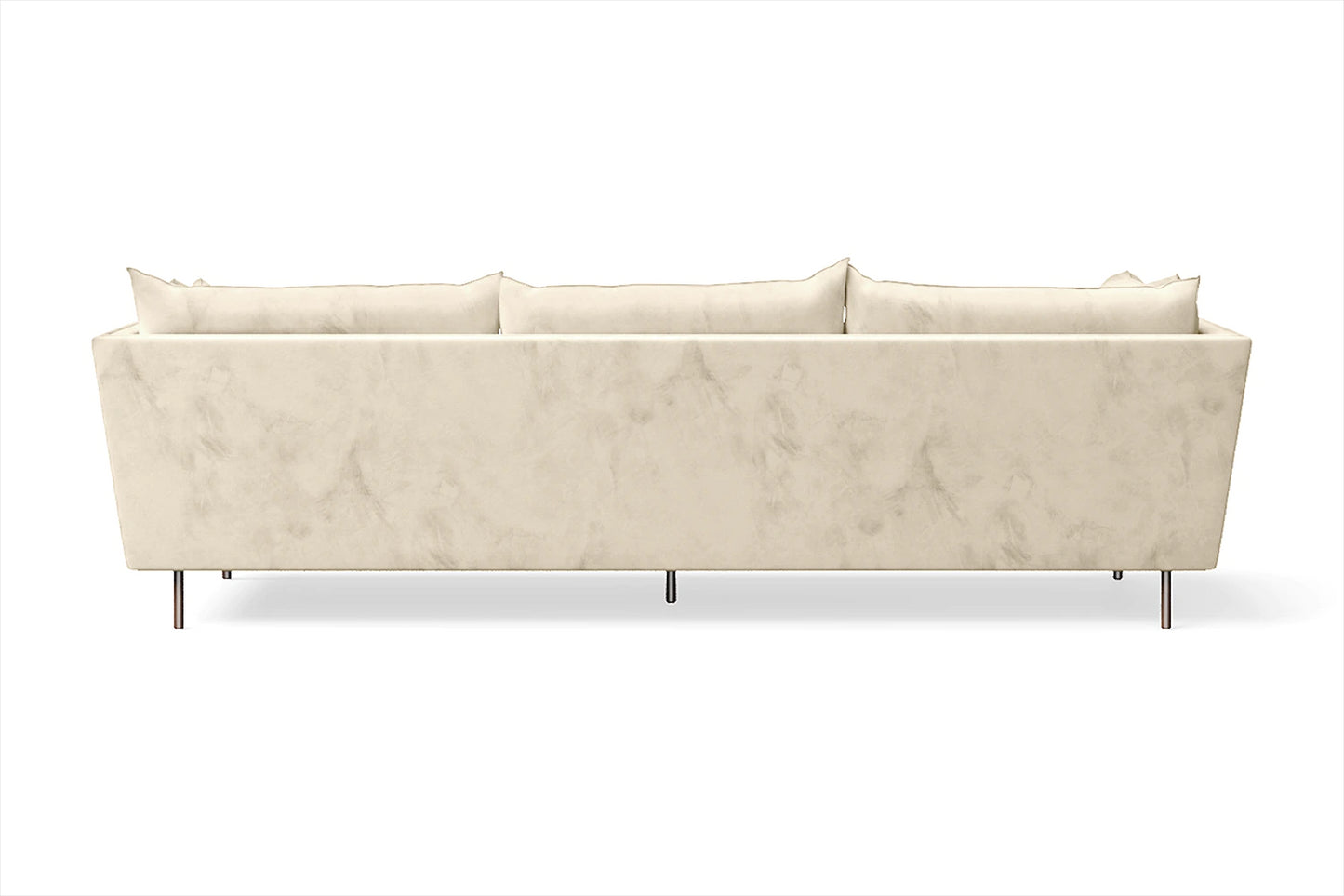 Pistoia 4 Seater Sofa Cream Velvet