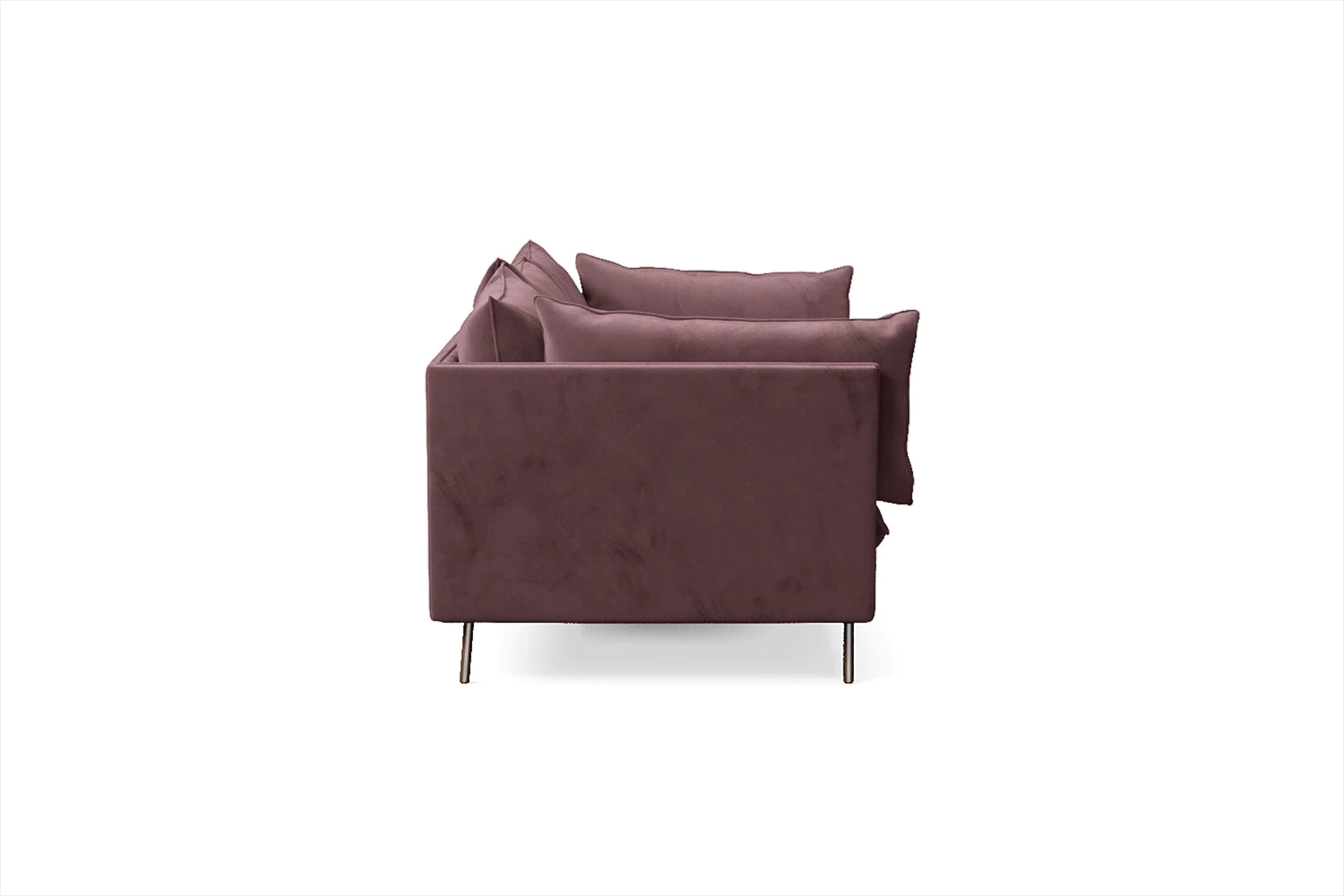 Pistoia 4 Seater Sofa Grape Velvet