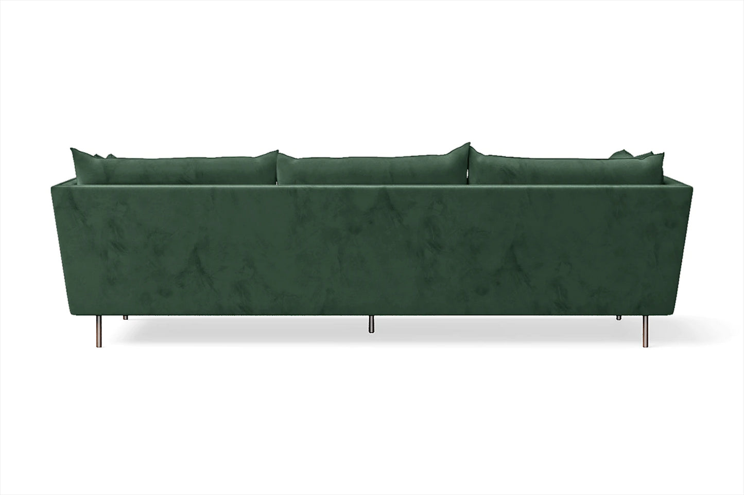 Pistoia 4 Seater Sofa Green Velvet