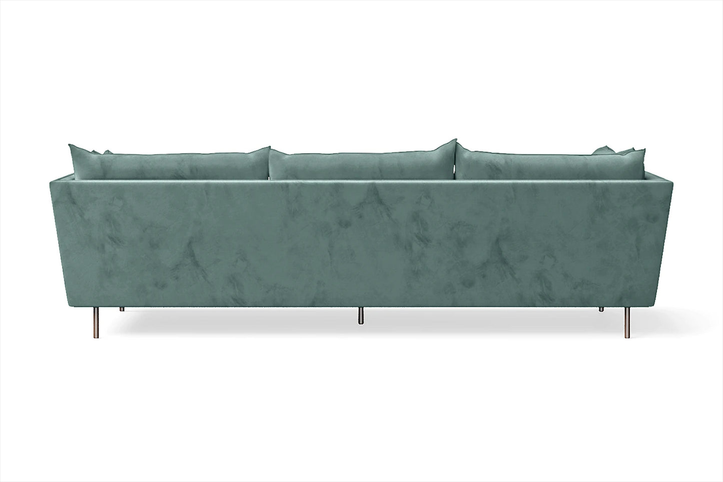 Pistoia 4 Seater Sofa Teal Velvet