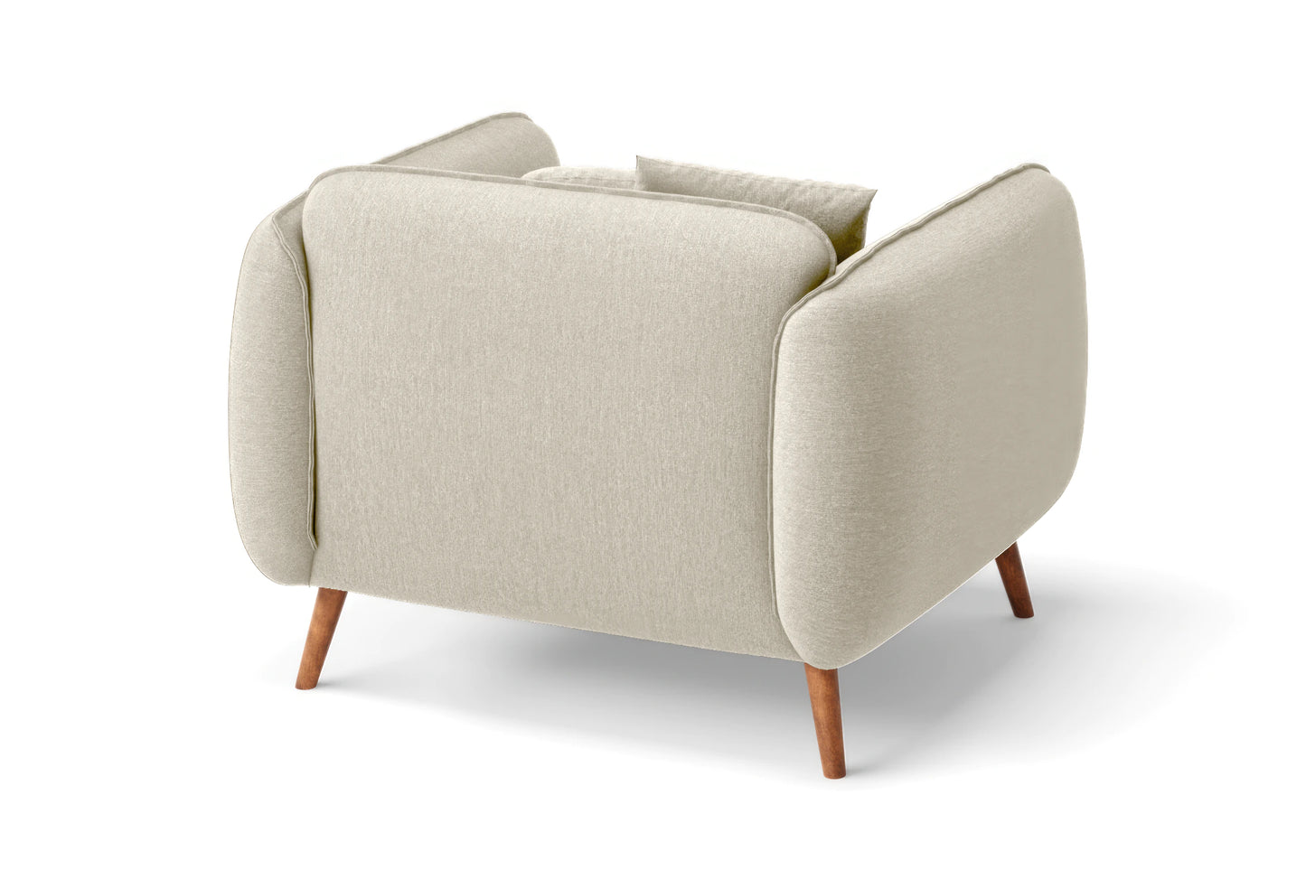 Pomezia Armchair Cream Linen Fabric