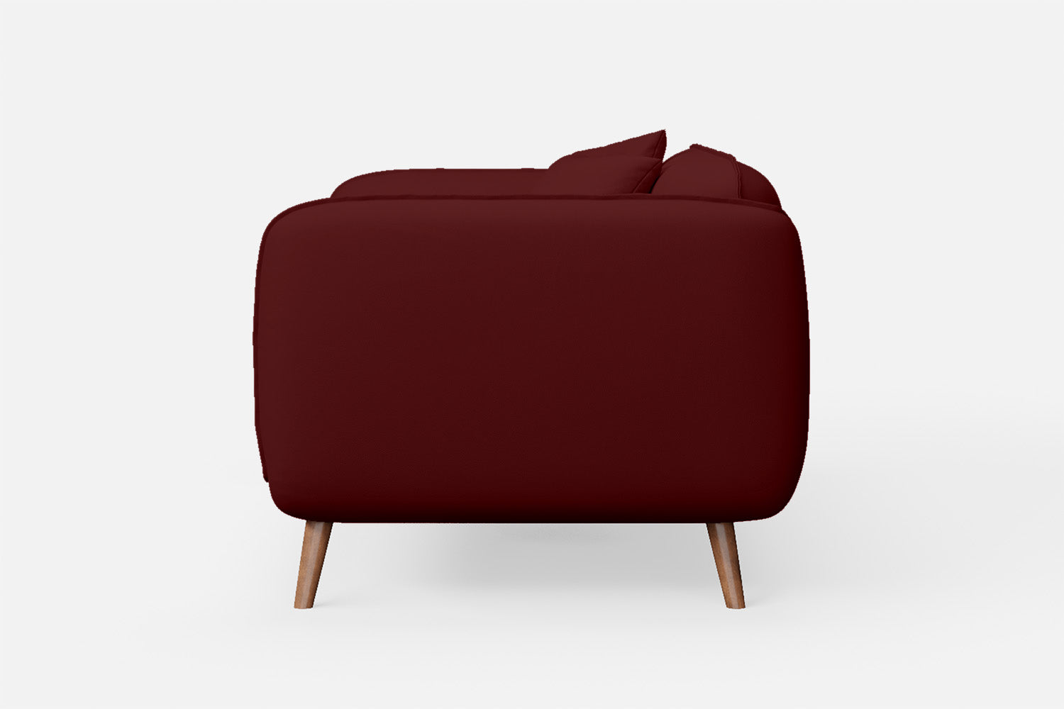 Pomezia 2 Seater Sofa Red Leather