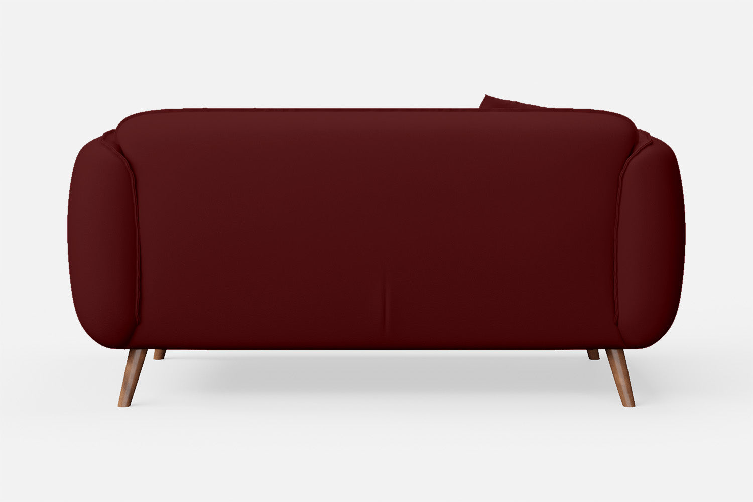 Pomezia 2 Seater Sofa Red Leather