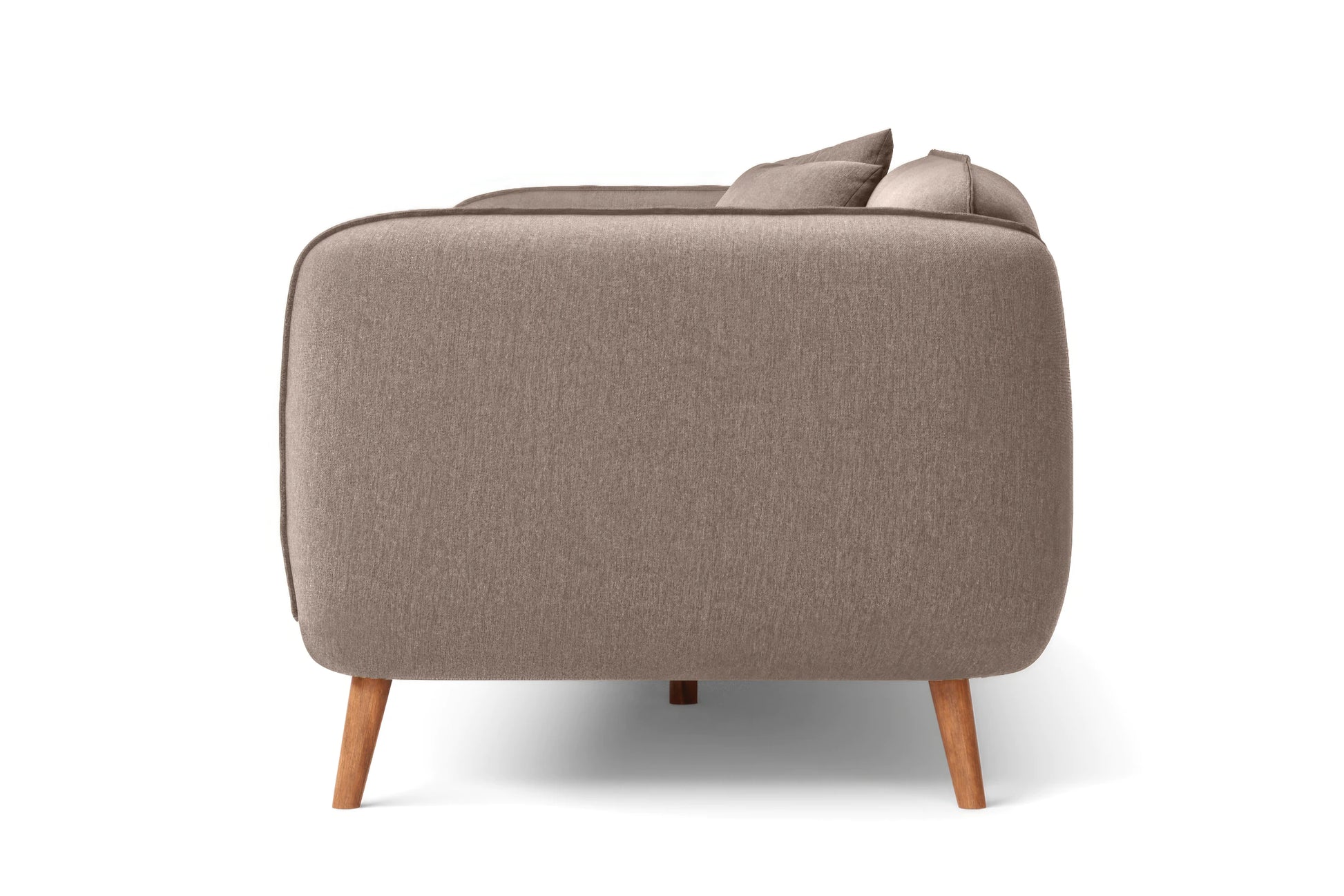 Pomezia 2 Seater Sofa Caramel Linen Fabric