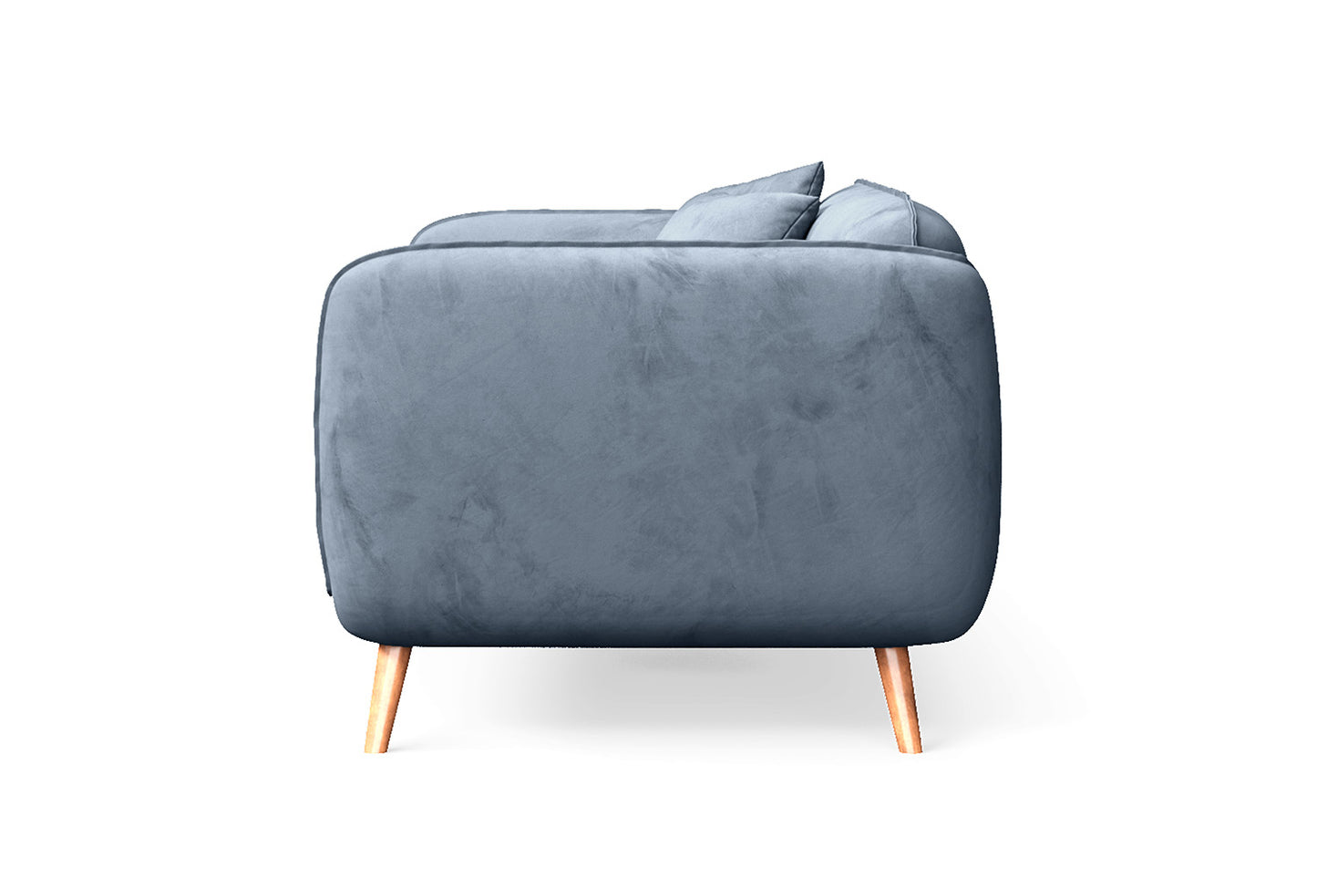 Pomezia 2 Seater Sofa Baby Blue Velvet