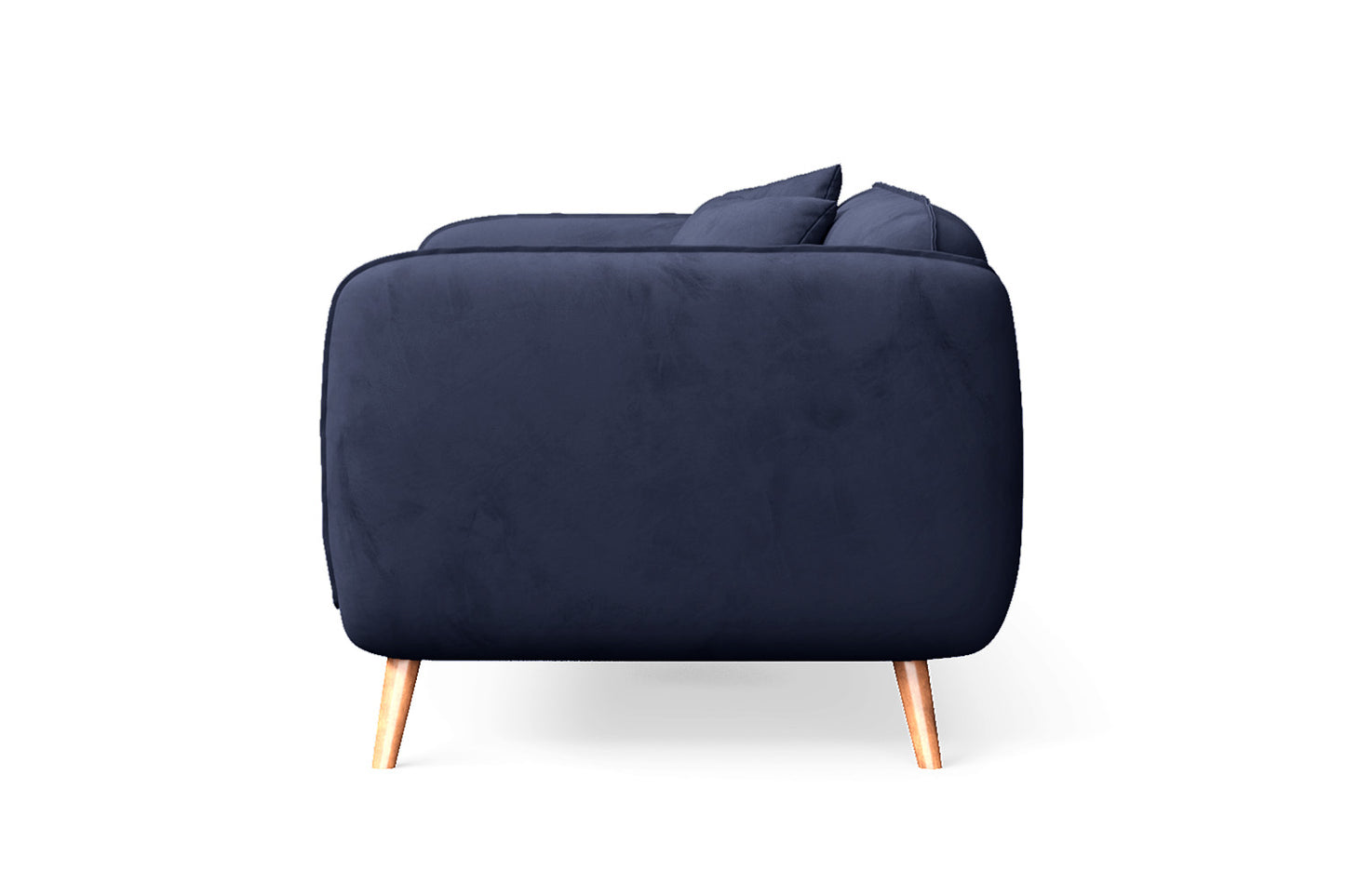 Pomezia 2 Seater Sofa Dark Blue Velvet