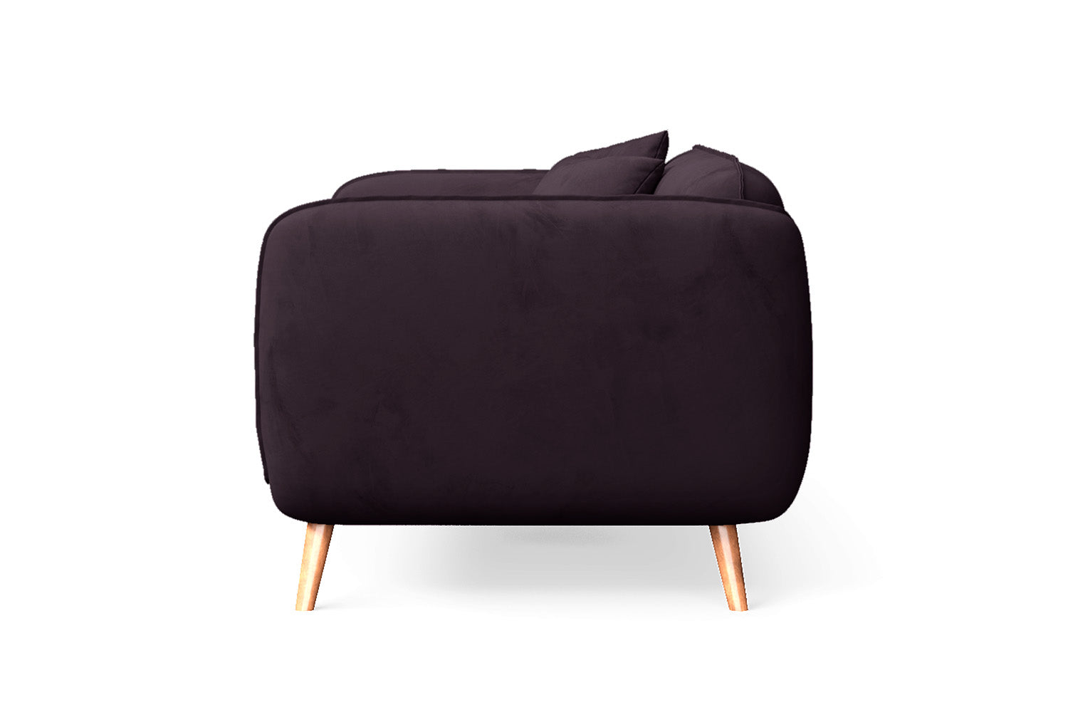 Pomezia 2 Seater Sofa Purple Velvet