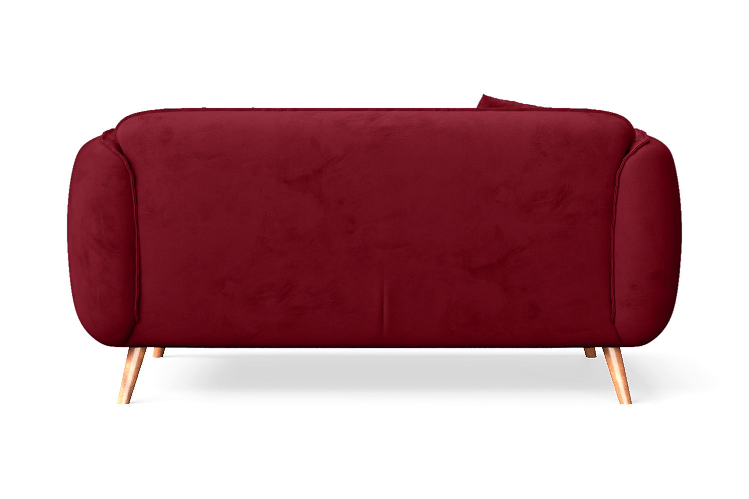 Pomezia 2 Seater Sofa Red Velvet