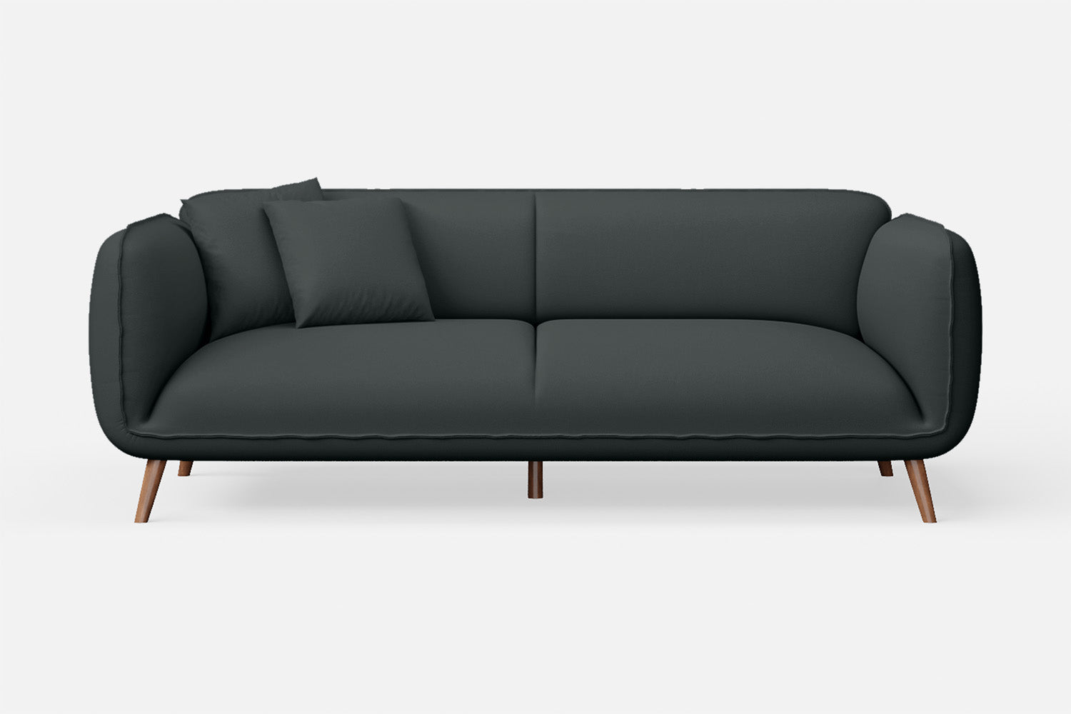 Pomezia 3 Seater Sofa Slate Leather