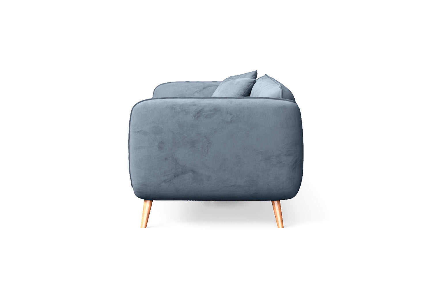 Pomezia 3 Seater Sofa Baby Blue Velvet