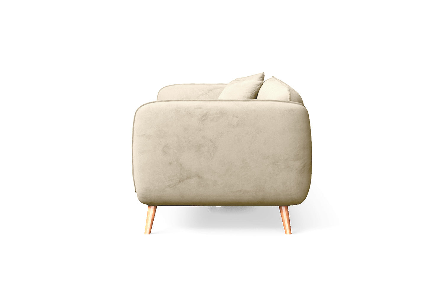 Pomezia 3 Seater Sofa Cream Velvet