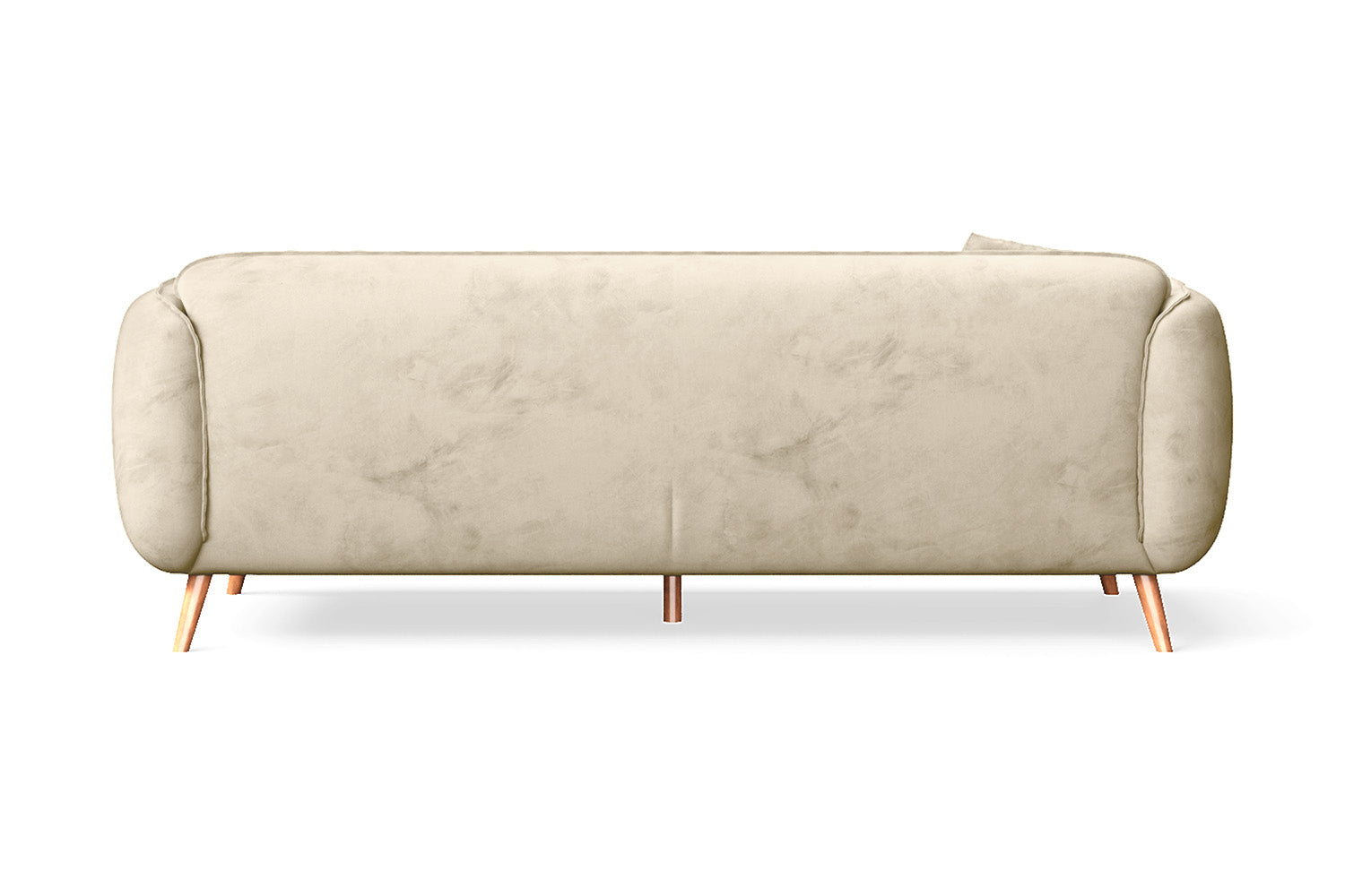 Pomezia 3 Seater Sofa Cream Velvet