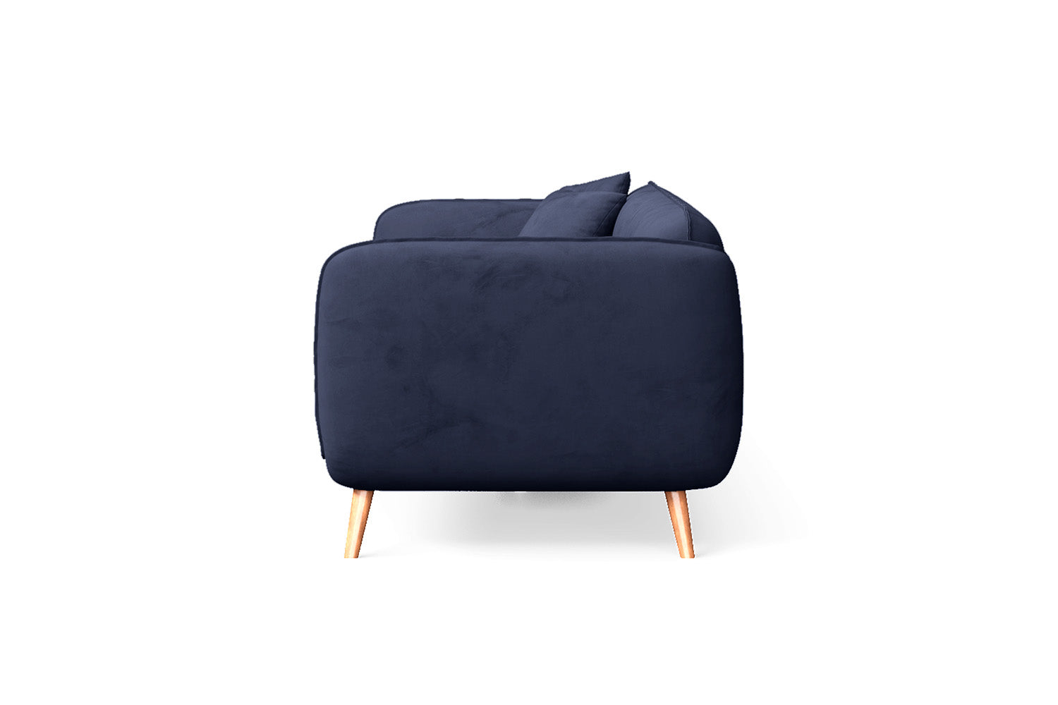 Pomezia 3 Seater Sofa Dark Blue Velvet