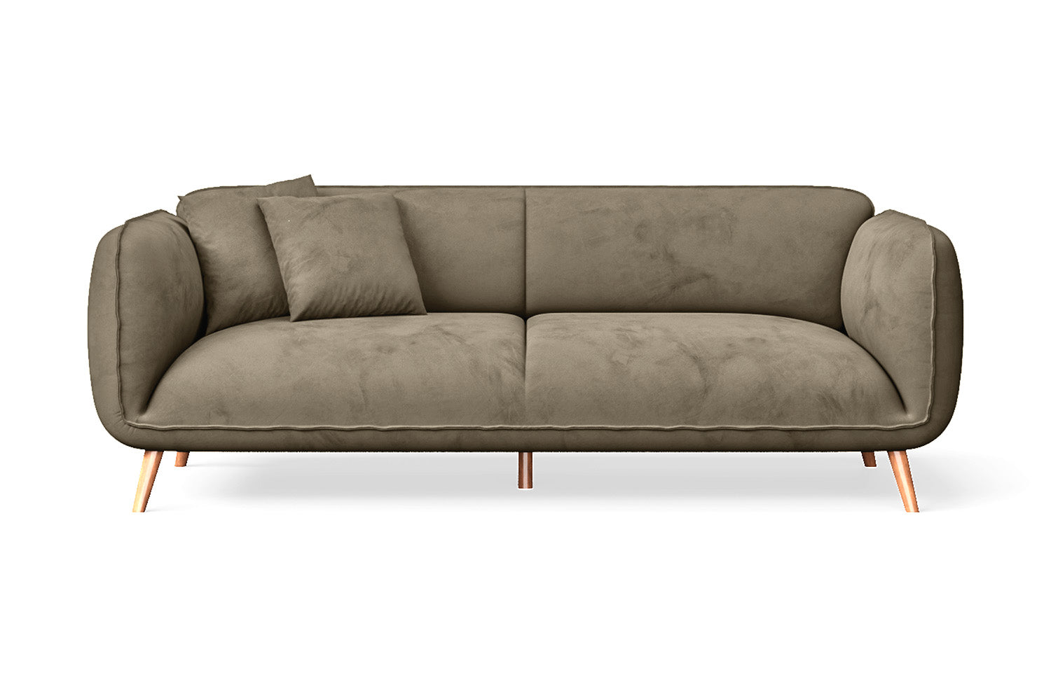 Pomezia 3 Seater Sofa Sand Velvet