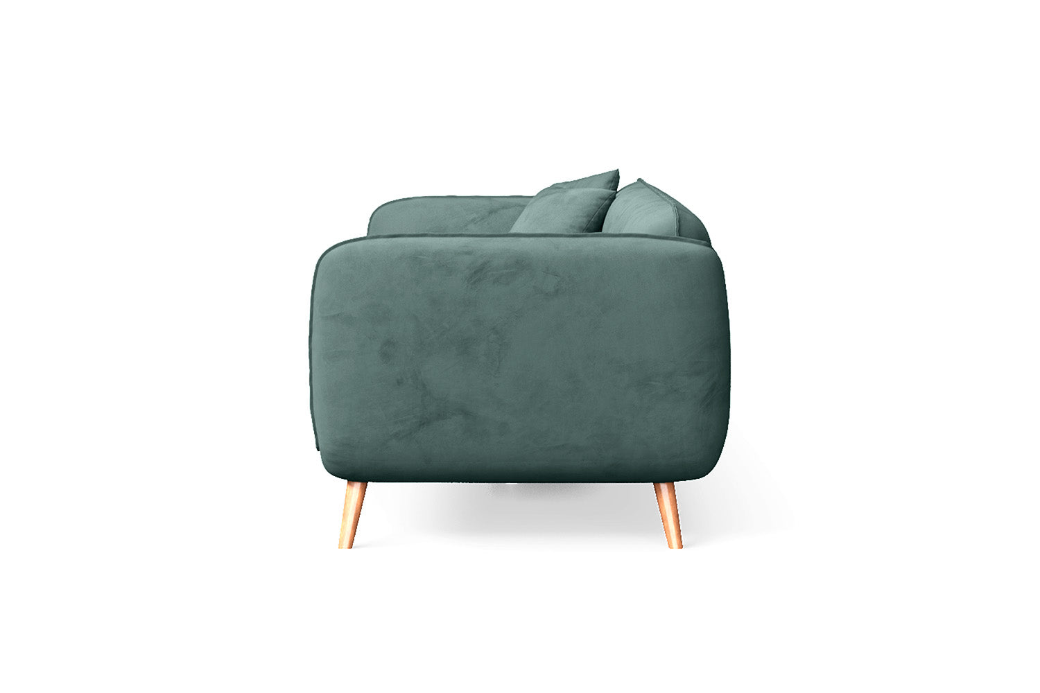 Pomezia 3 Seater Sofa Teal Velvet