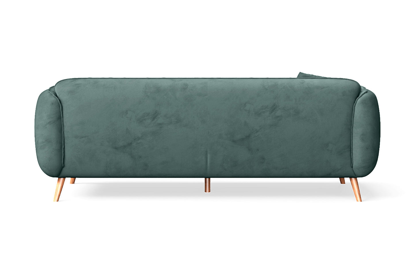 Pomezia 3 Seater Sofa Teal Velvet