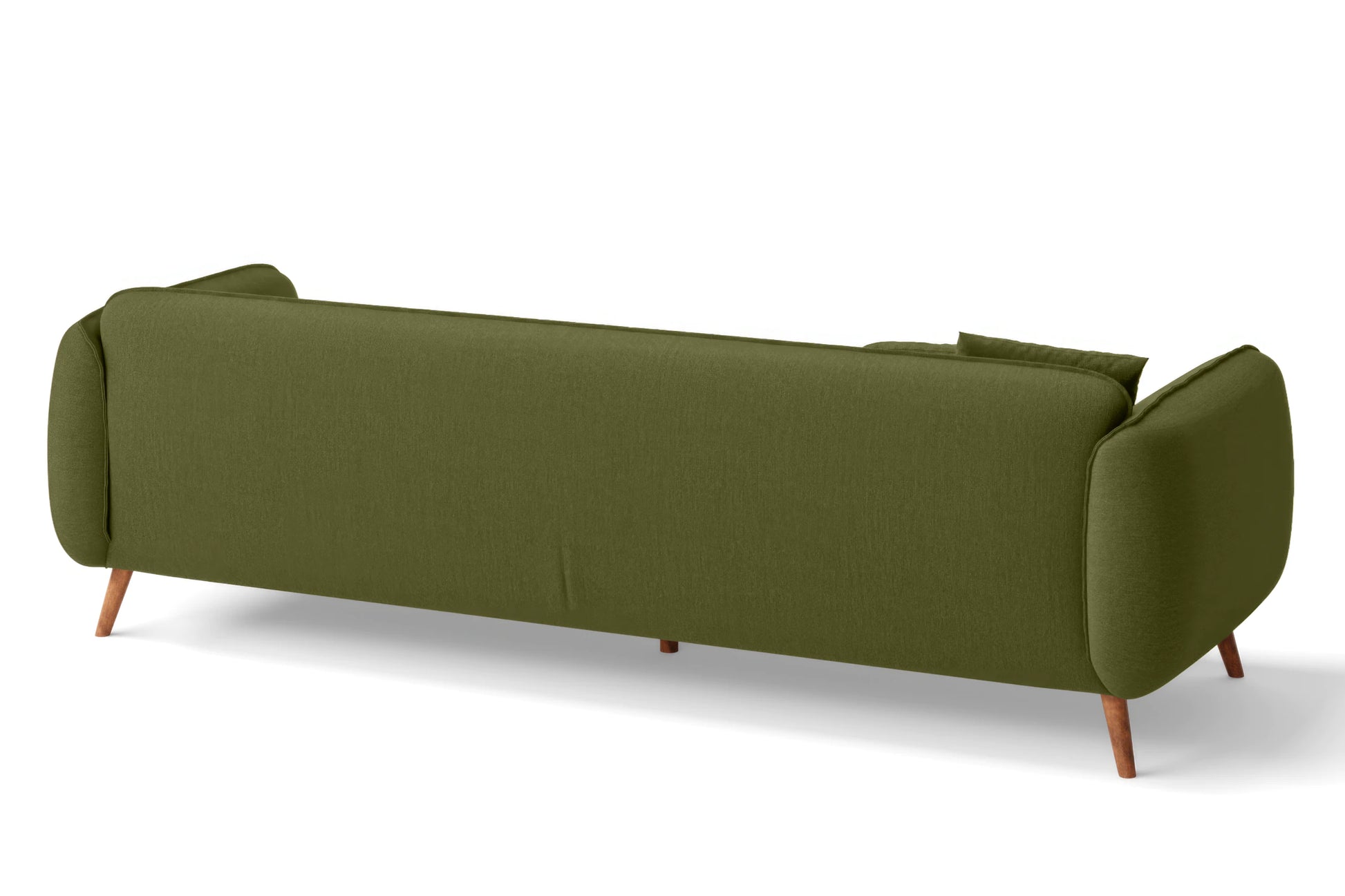 Pomezia 4 Seater Sofa Olive Linen Fabric