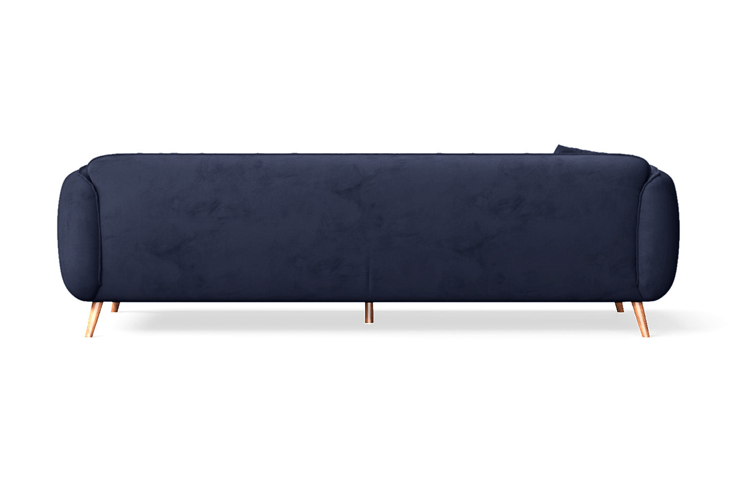 Pomezia 4 Seater Sofa Dark Blue Velvet