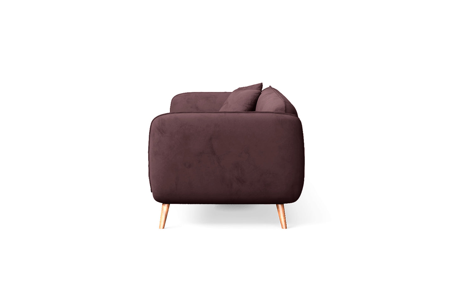 Pomezia 4 Seater Sofa Grape Velvet