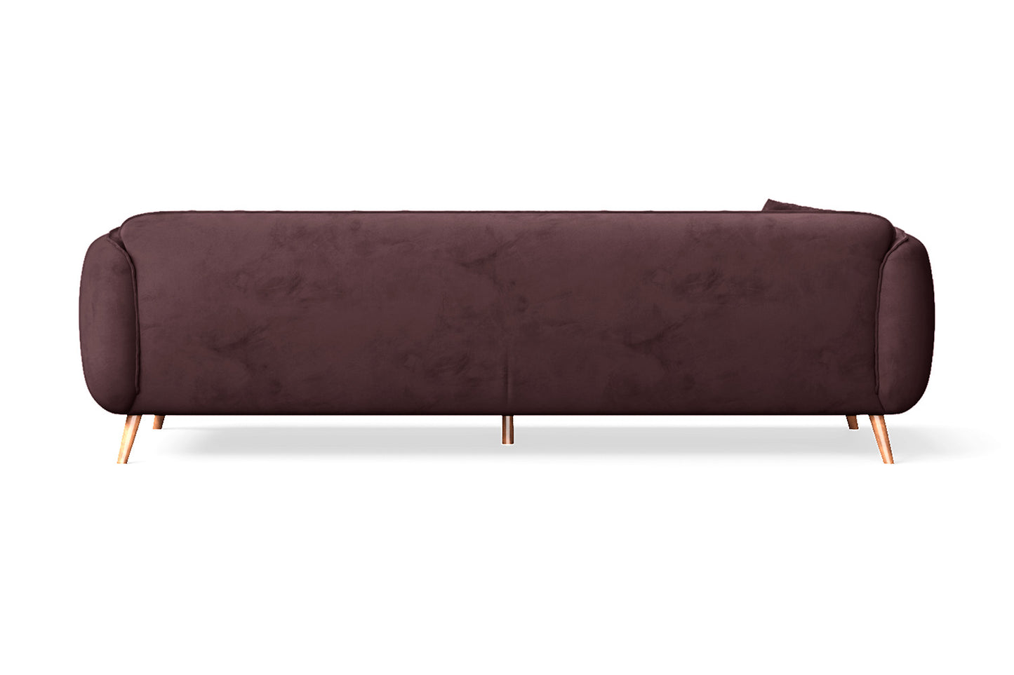 Pomezia 4 Seater Sofa Grape Velvet