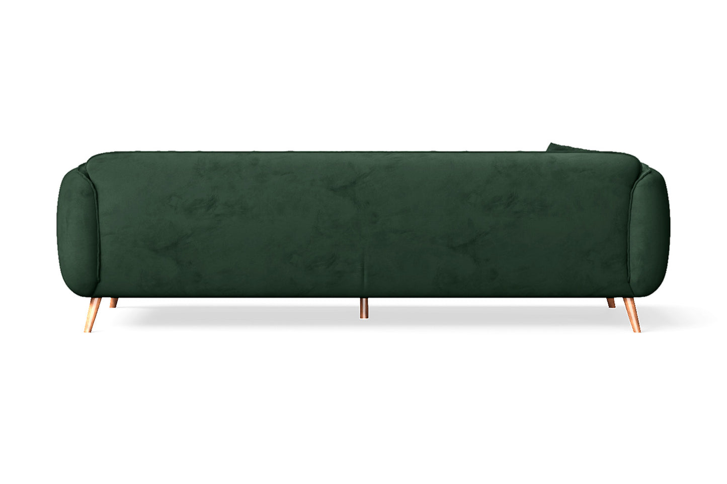 Pomezia 4 Seater Sofa Green Velvet