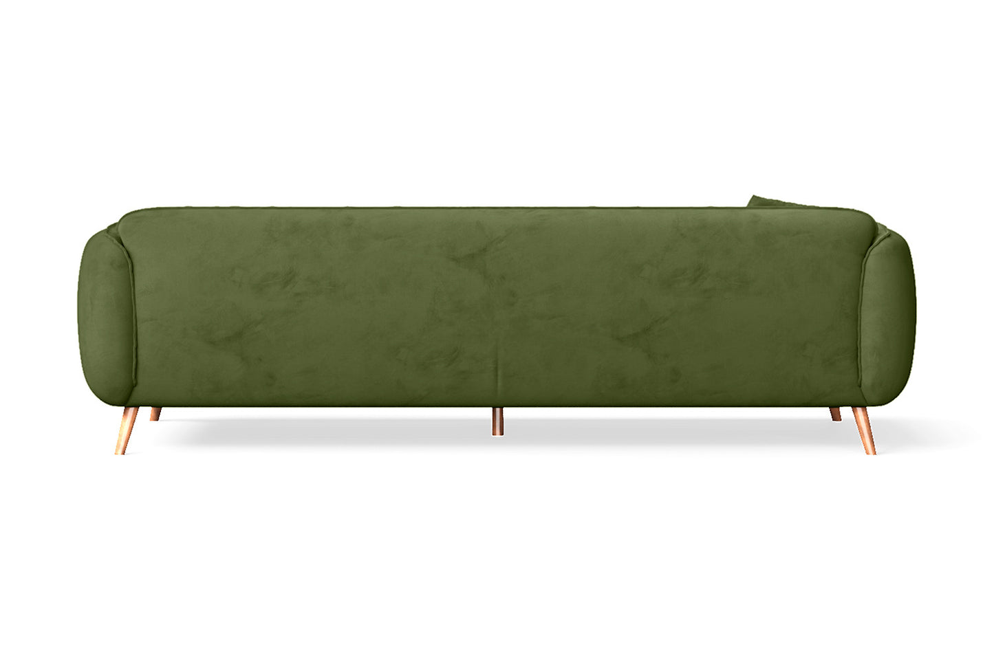 Pomezia 4 Seater Sofa Lime Velvet