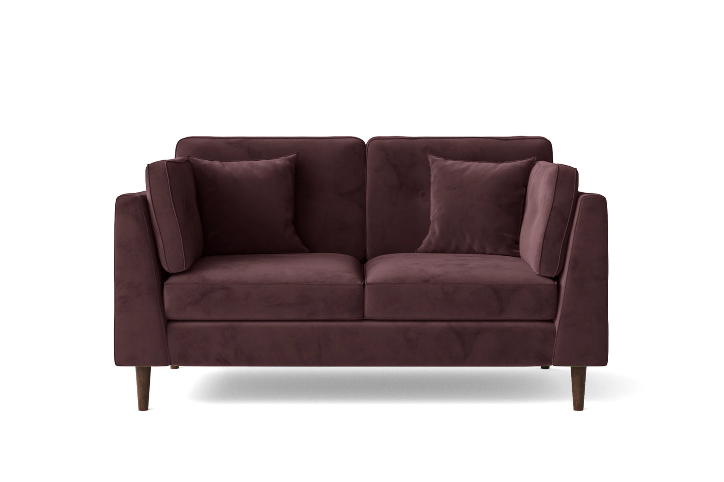 Ragusa 2 Seater Sofa Grape Velvet