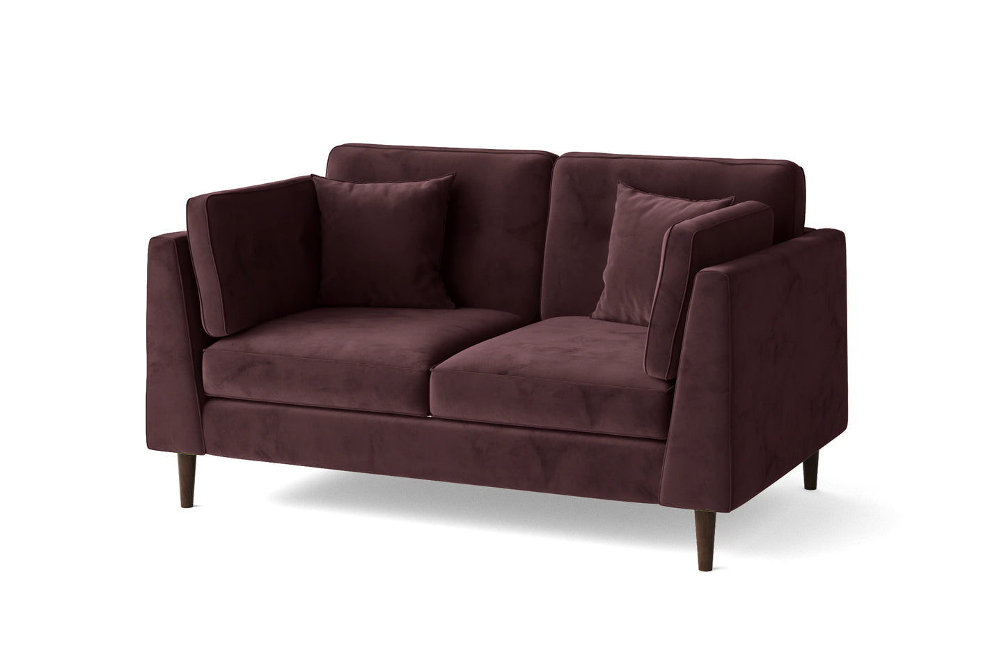 Ragusa 2 Seater Sofa Grape Velvet