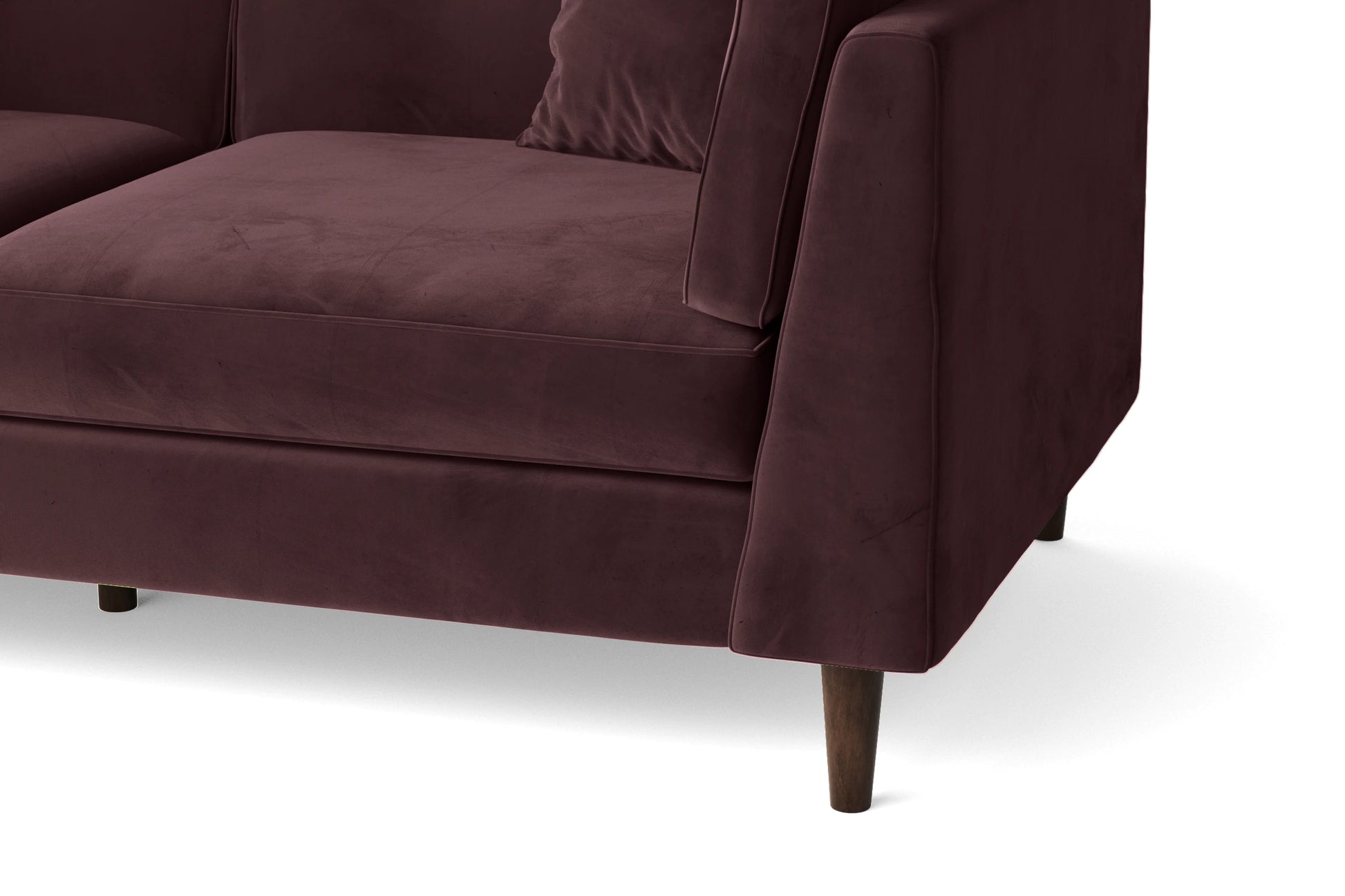 Ragusa 2 Seater Sofa Grape Velvet