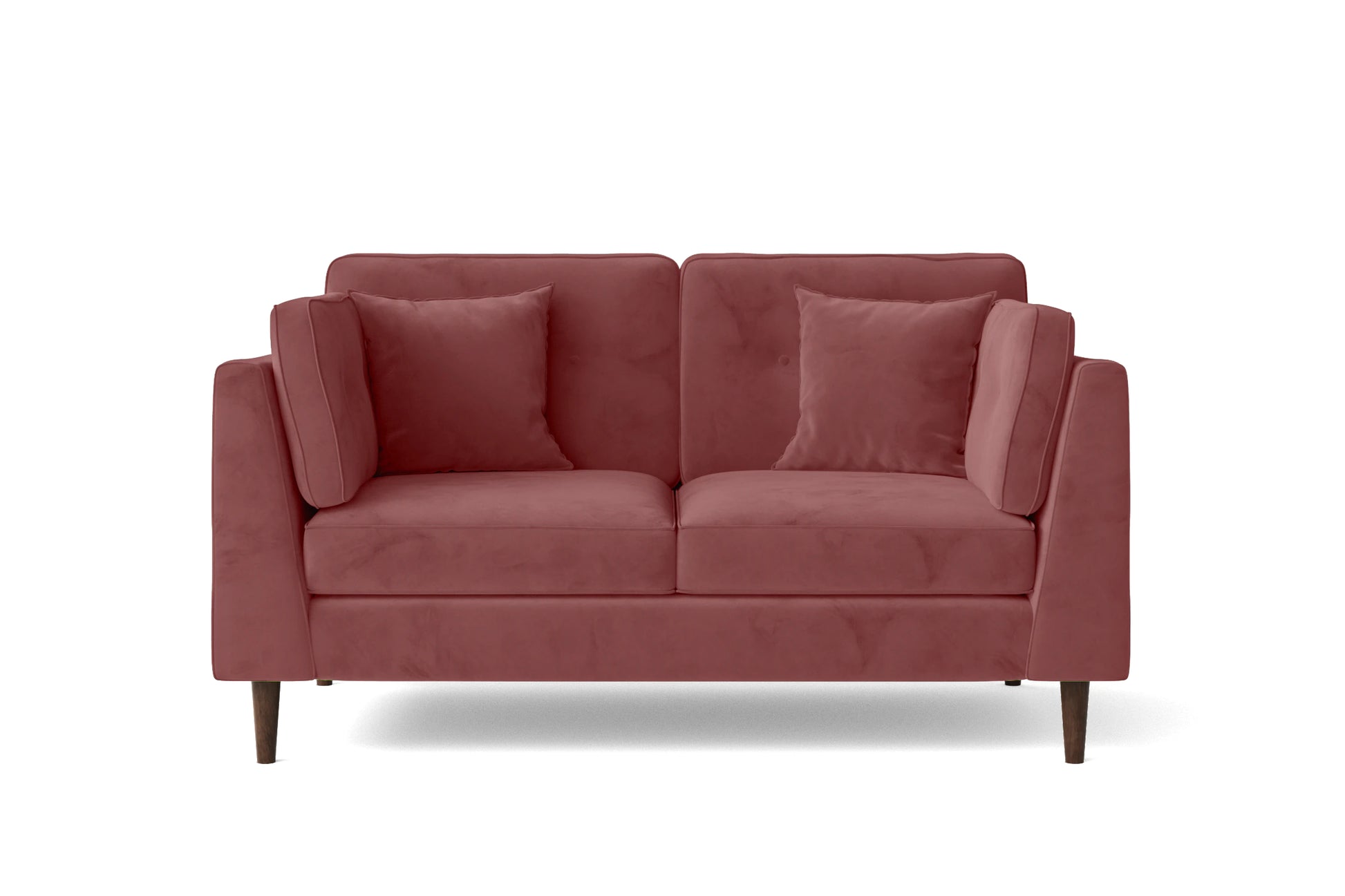 Ragusa 2 Seater Sofa Pink Velvet