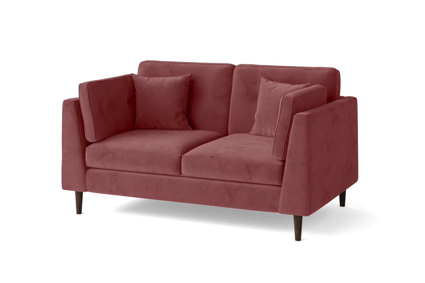 Ragusa 2 Seater Sofa Pink Velvet