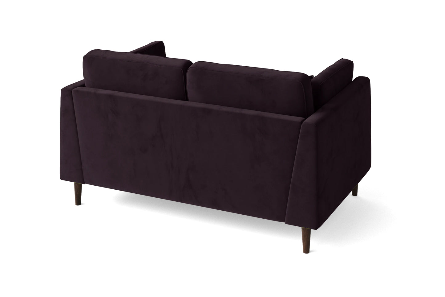 Ragusa 2 Seater Sofa Purple Velvet