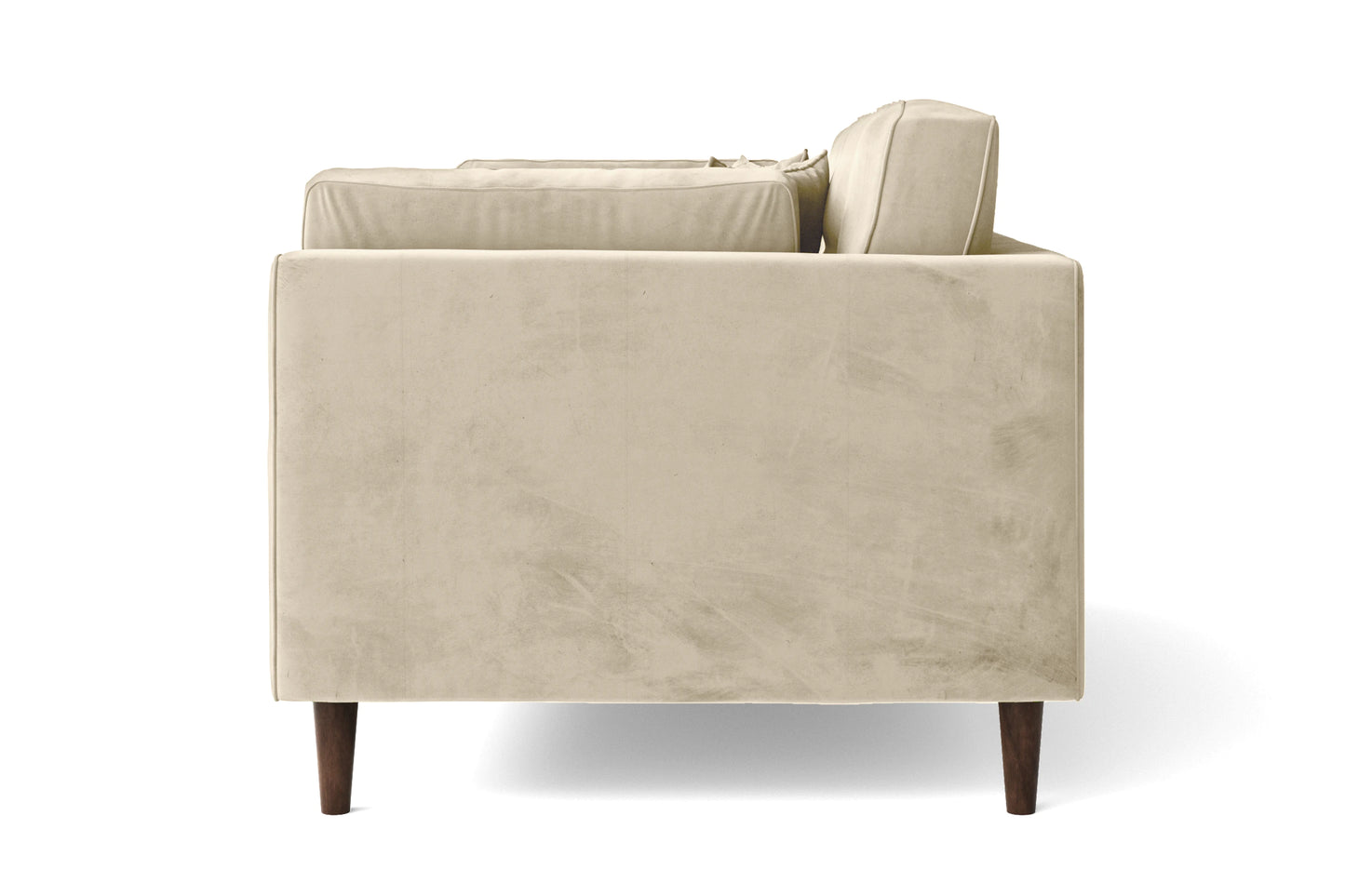 Ragusa 3 Seater Sofa Cream Velvet