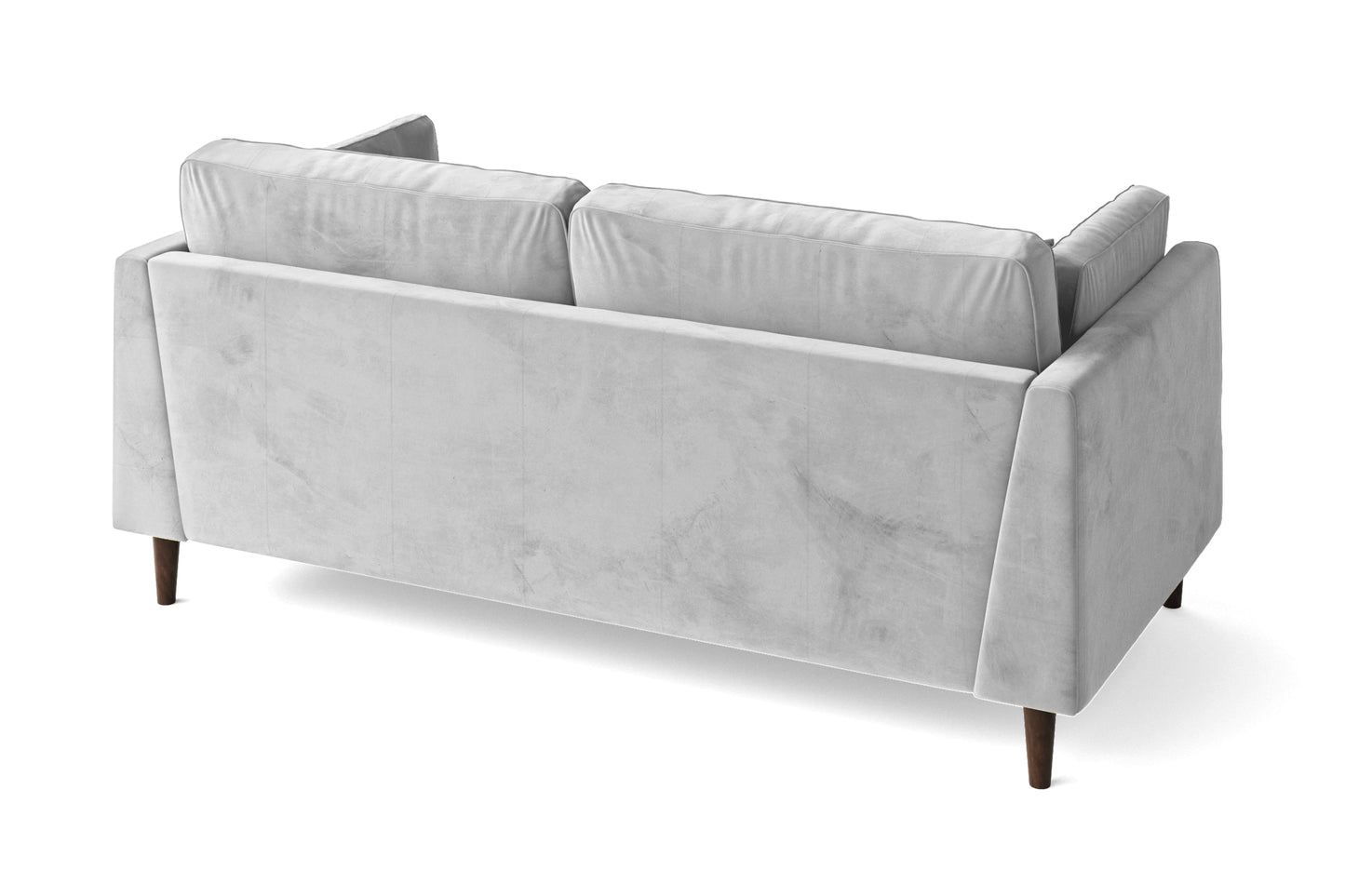 Ragusa 3 Seater Sofa White Velvet