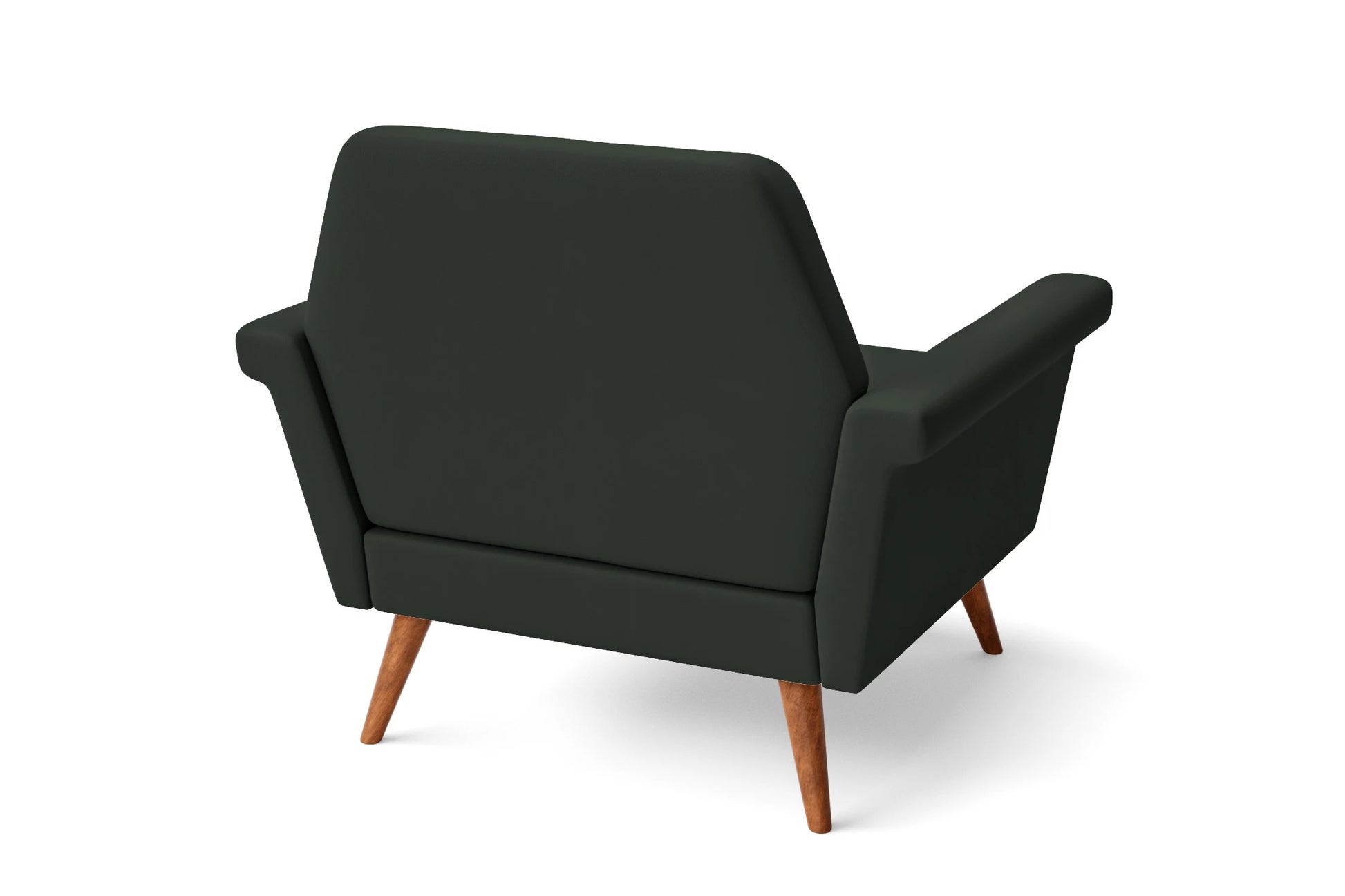 Ravenna Armchair Green Leather