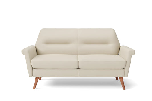 Ravenna 2 Seater Sofa Cream Leather