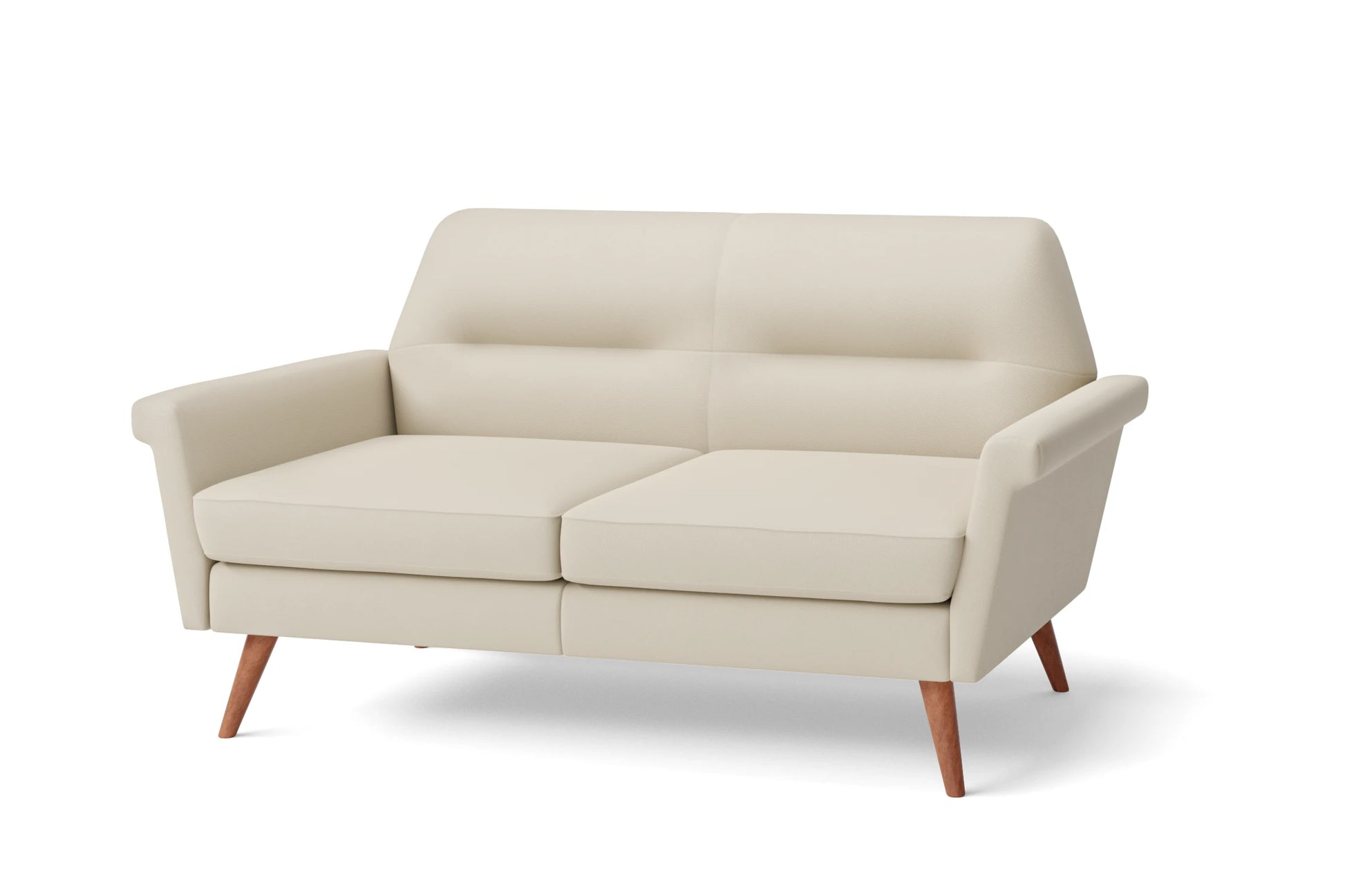 Ravenna 2 Seater Sofa Cream Leather