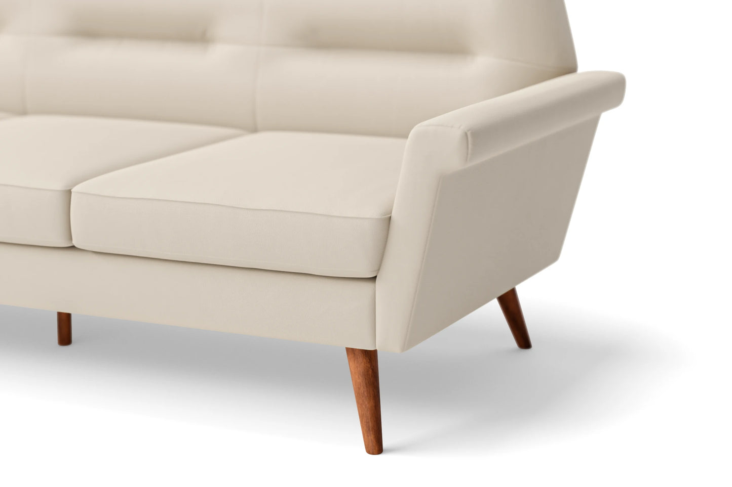 Ravenna 2 Seater Sofa Cream Leather