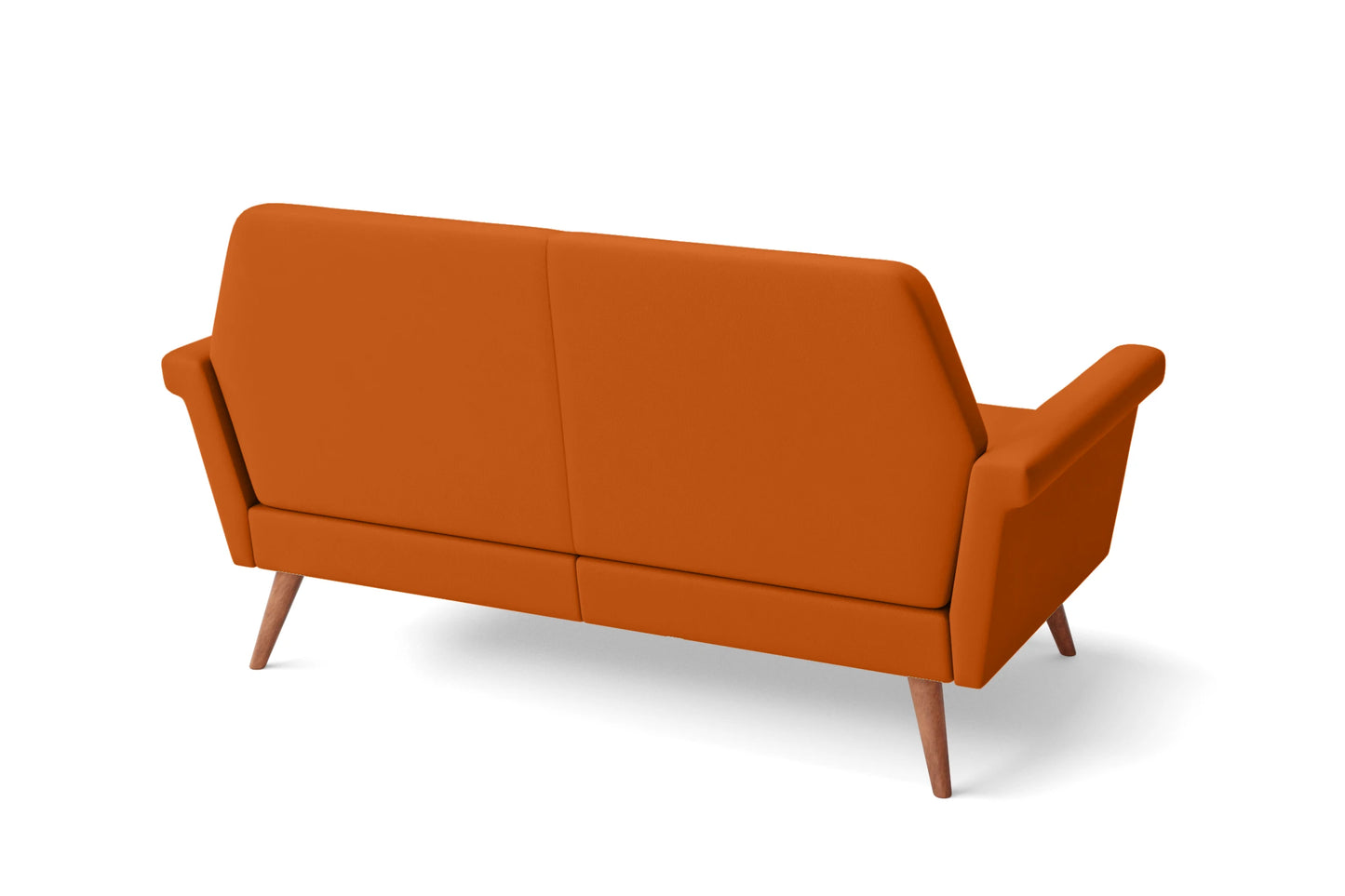 Ravenna 2 Seater Sofa Orange Leather