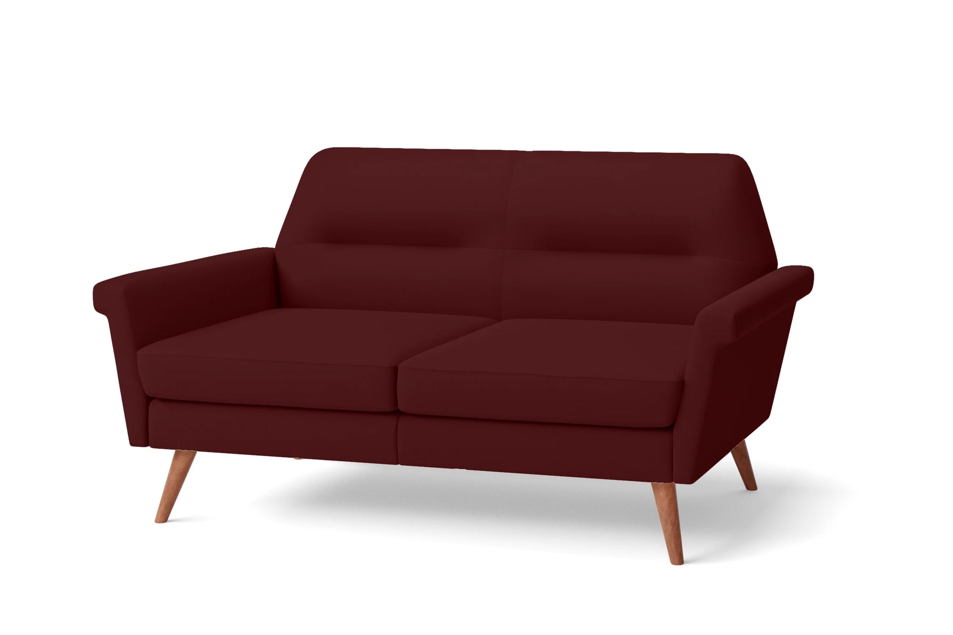 Ravenna 2 Seater Sofa Red Leather