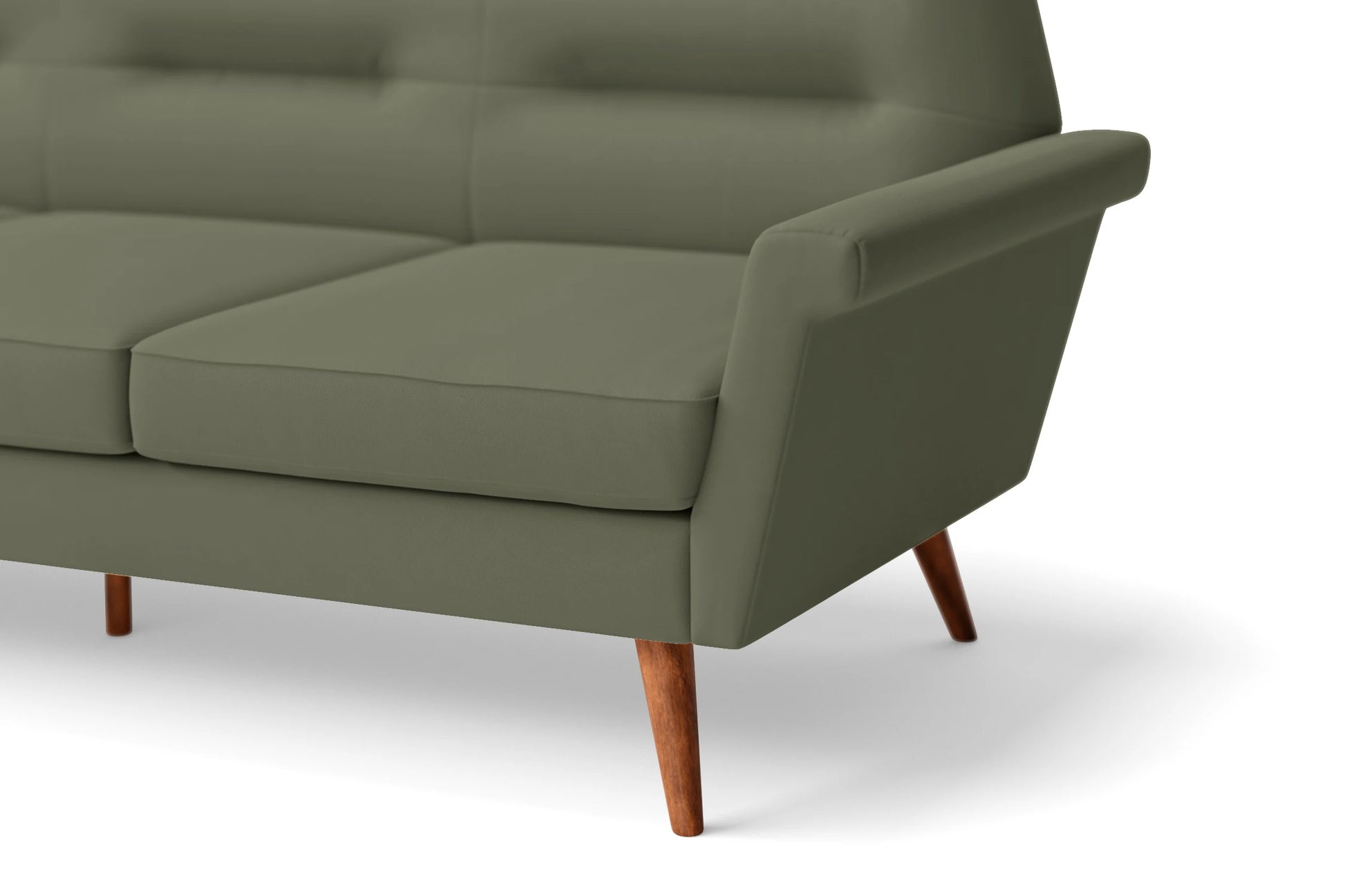 Ravenna 2 Seater Sofa Sage Leather