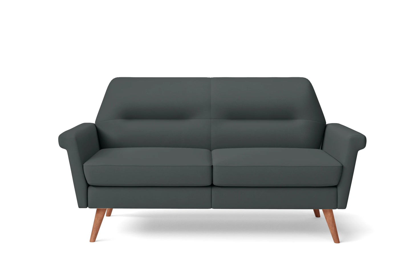 Ravenna 2 Seater Sofa Slate Leather