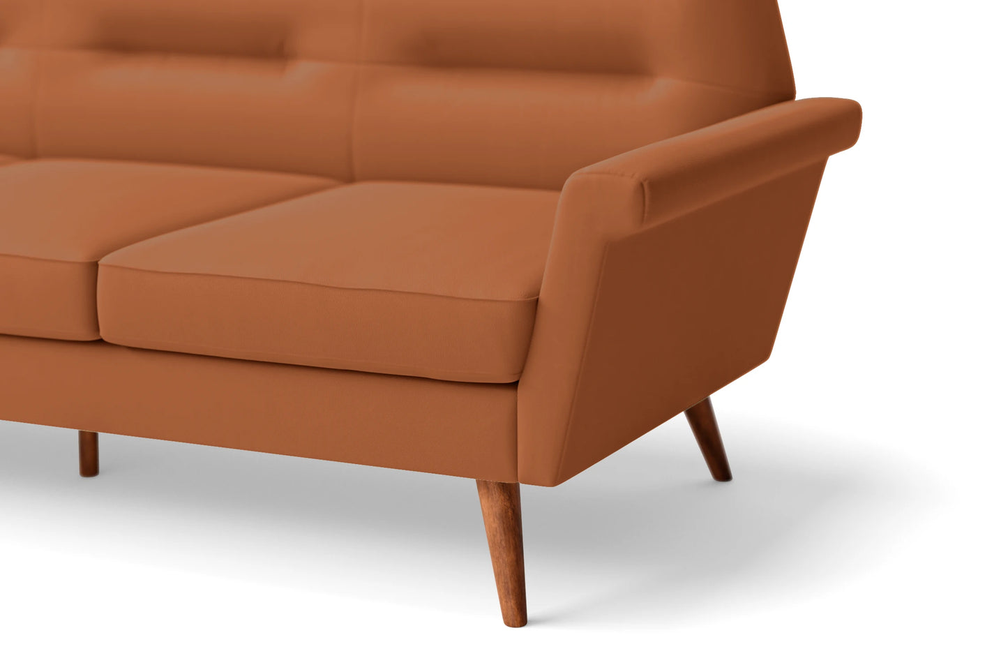 Ravenna 2 Seater Sofa Tan Brown Leather