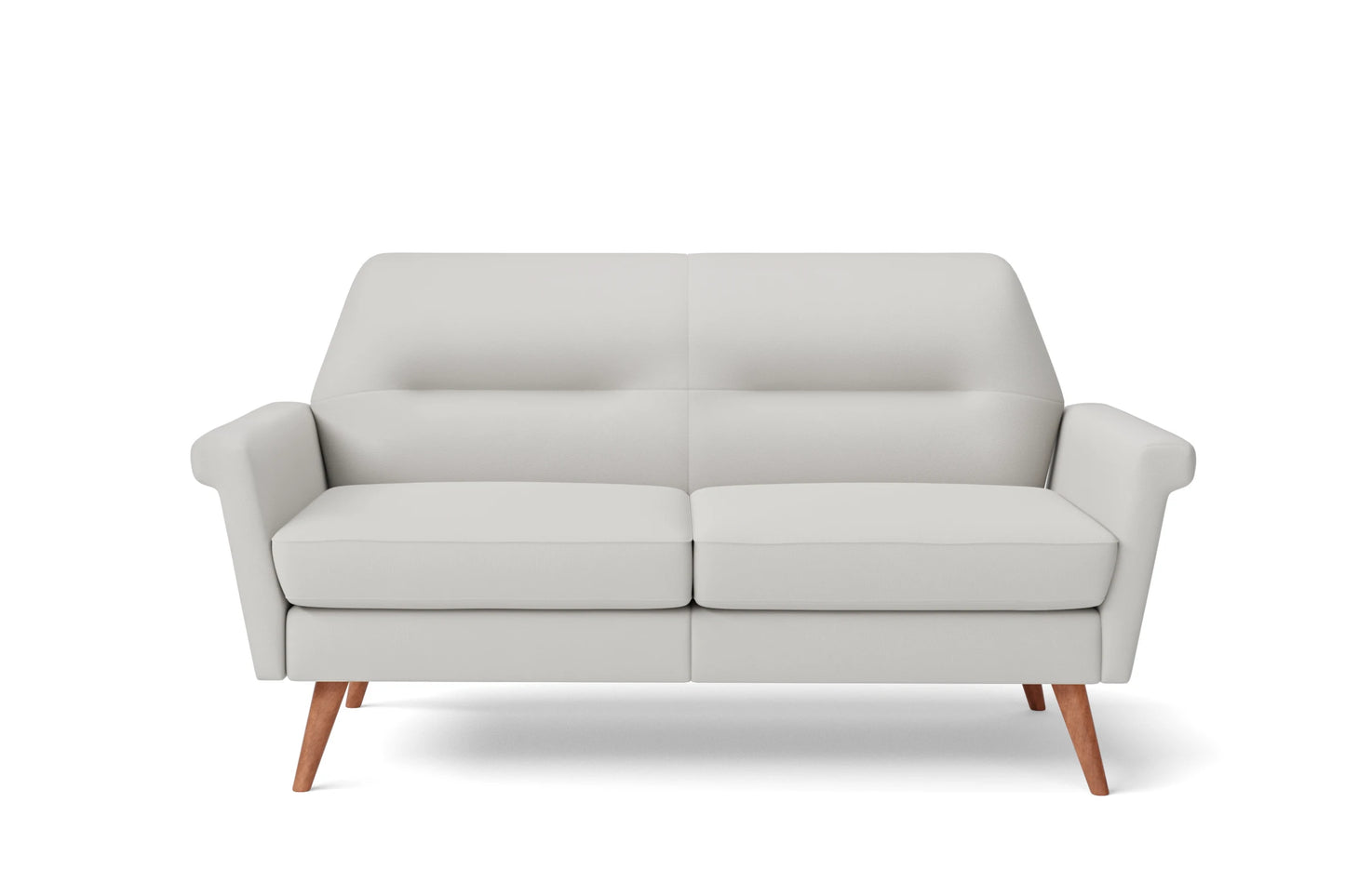 Ravenna 2 Seater Sofa White Leather