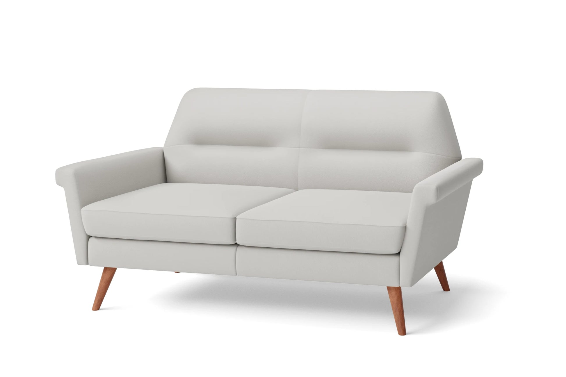 Ravenna 2 Seater Sofa White Leather