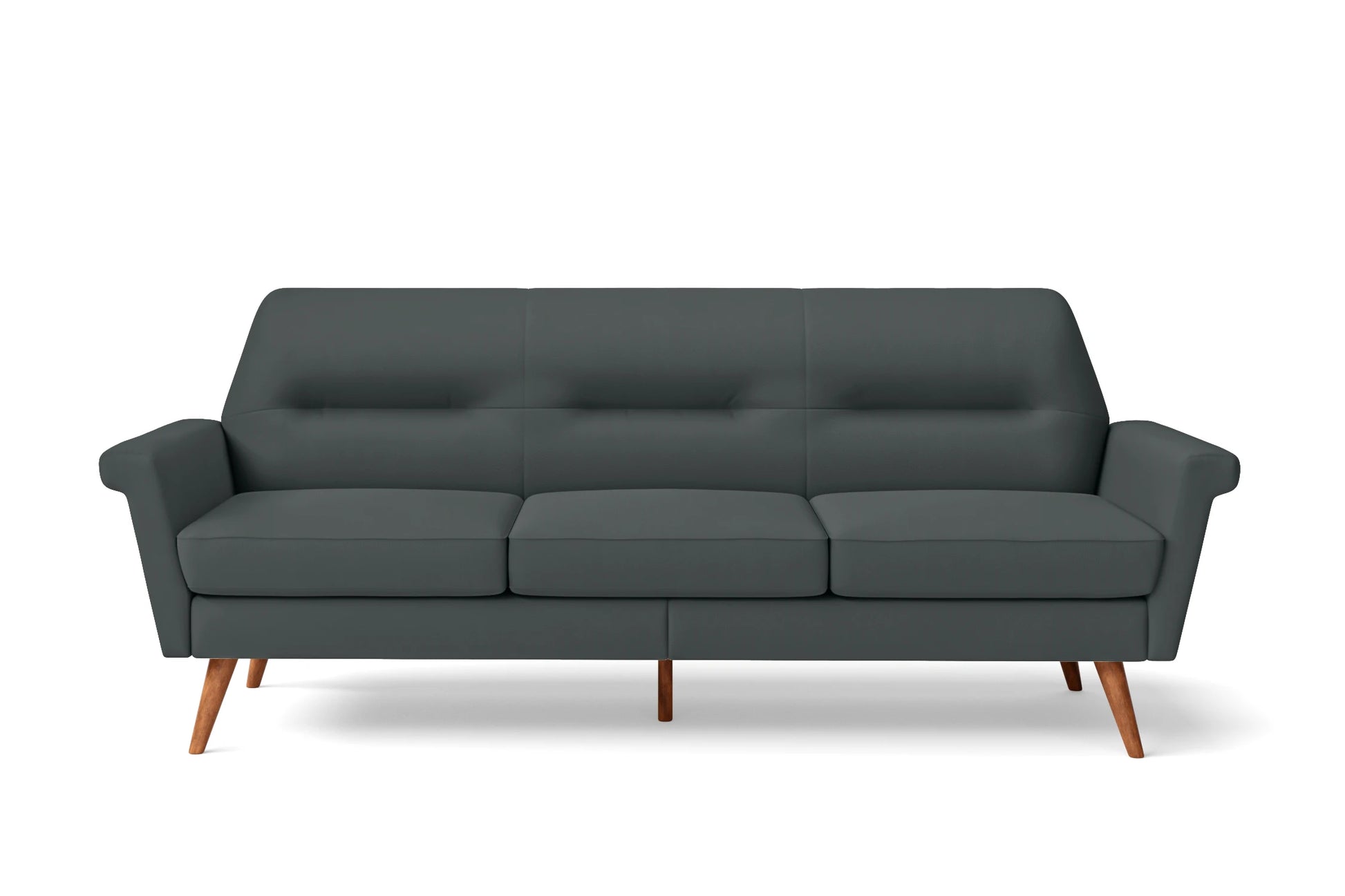 Ravenna 3 Seater Sofa Slate Leather