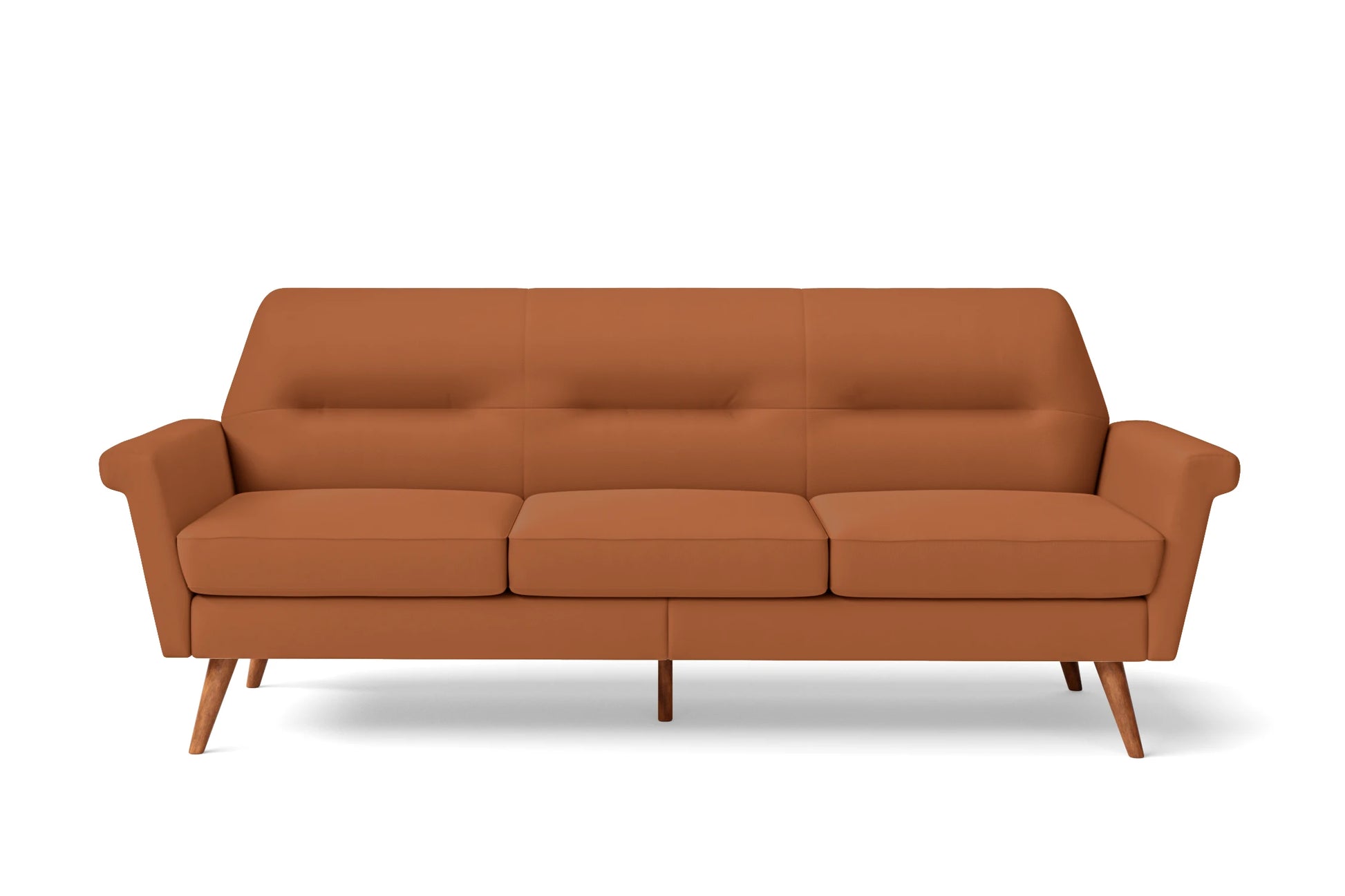 Ravenna 3 Seater Sofa Tan Brown Leather